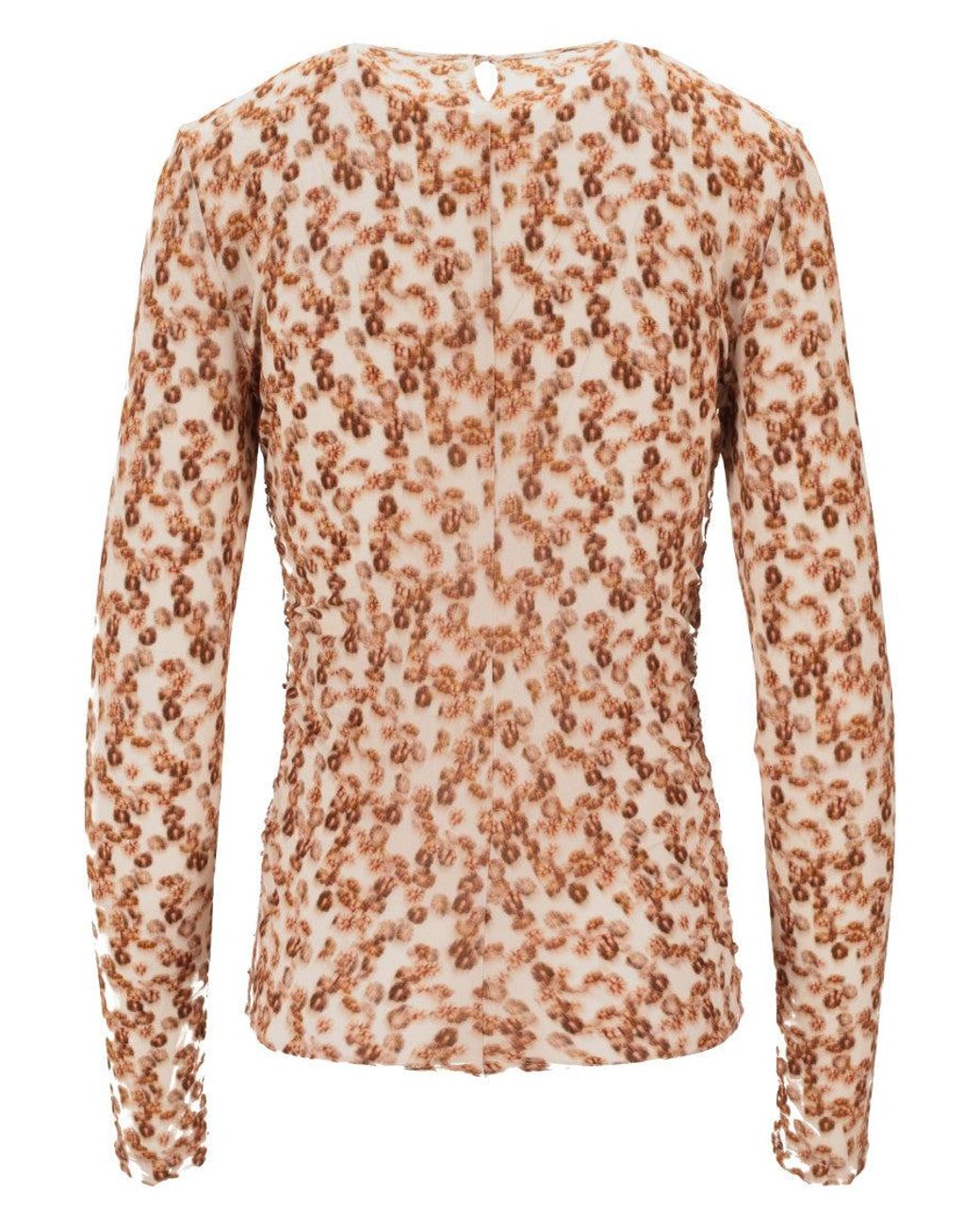 Isabel Marant Multicolor Multicolour Round Neck Floral Top