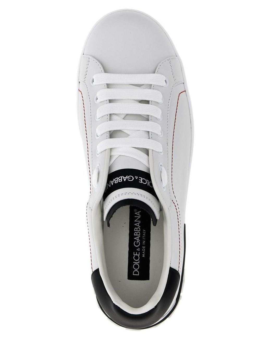 Dolce & Gabbana Blackwhite Low-Top Sneakers for men