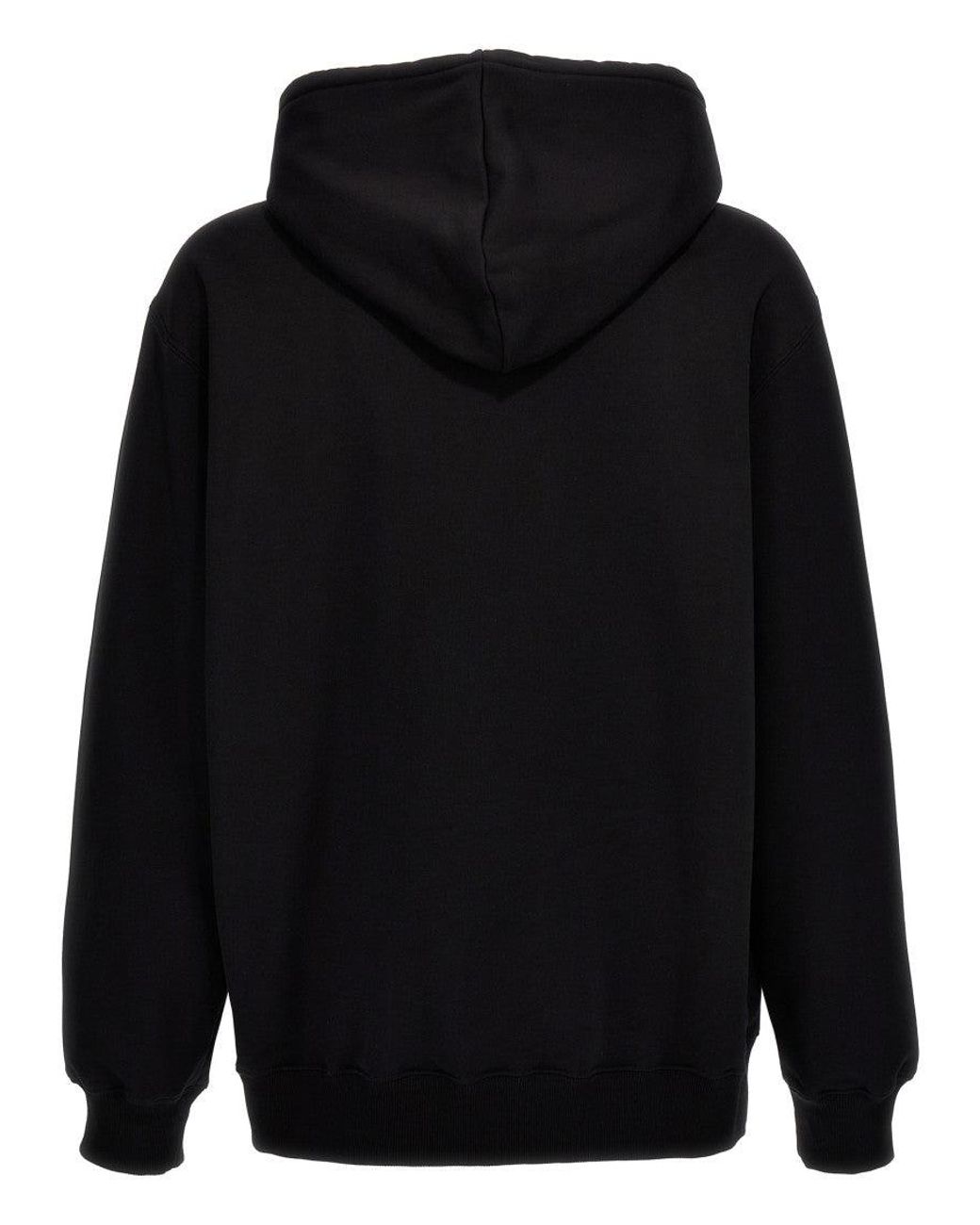 Lanvin Black Curblace Hoodie for men