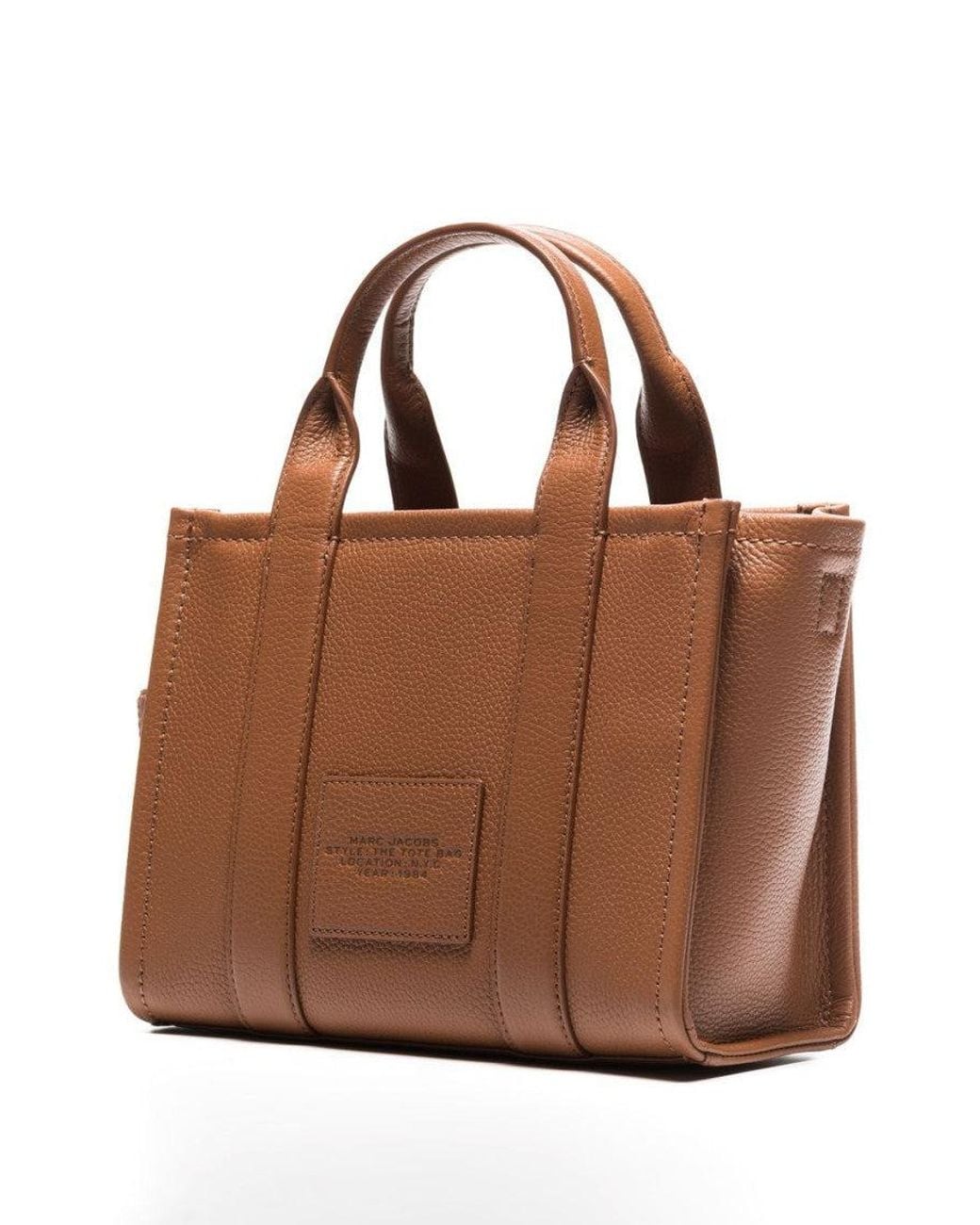 Marc Jacobs Brown The Leather Small Tote Bag