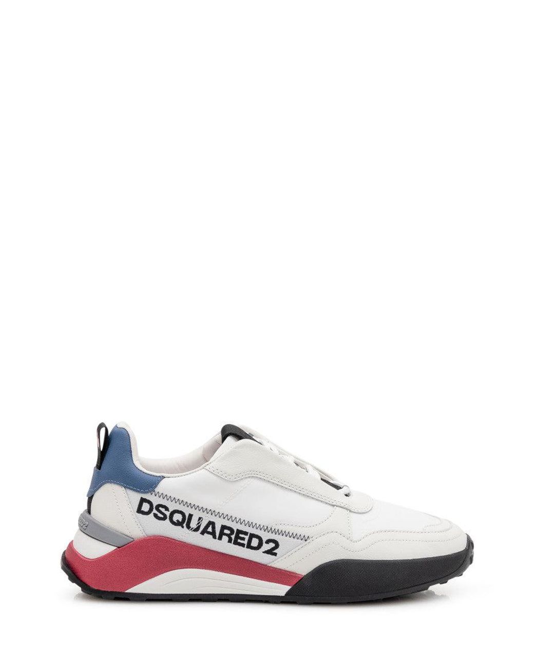 DSquared² White Logo Trainer Sneakers for men