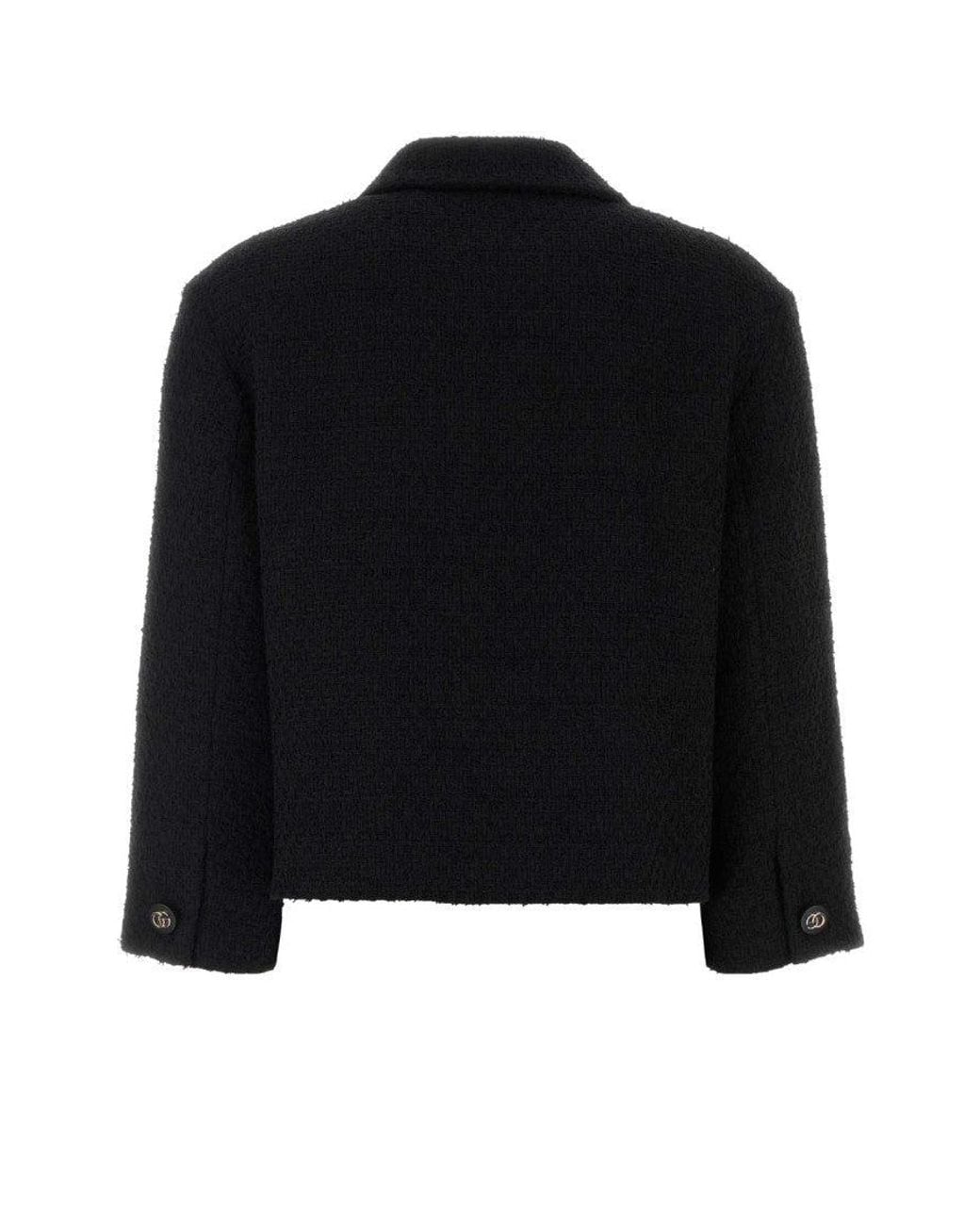 Gucci Black Wool Blazer