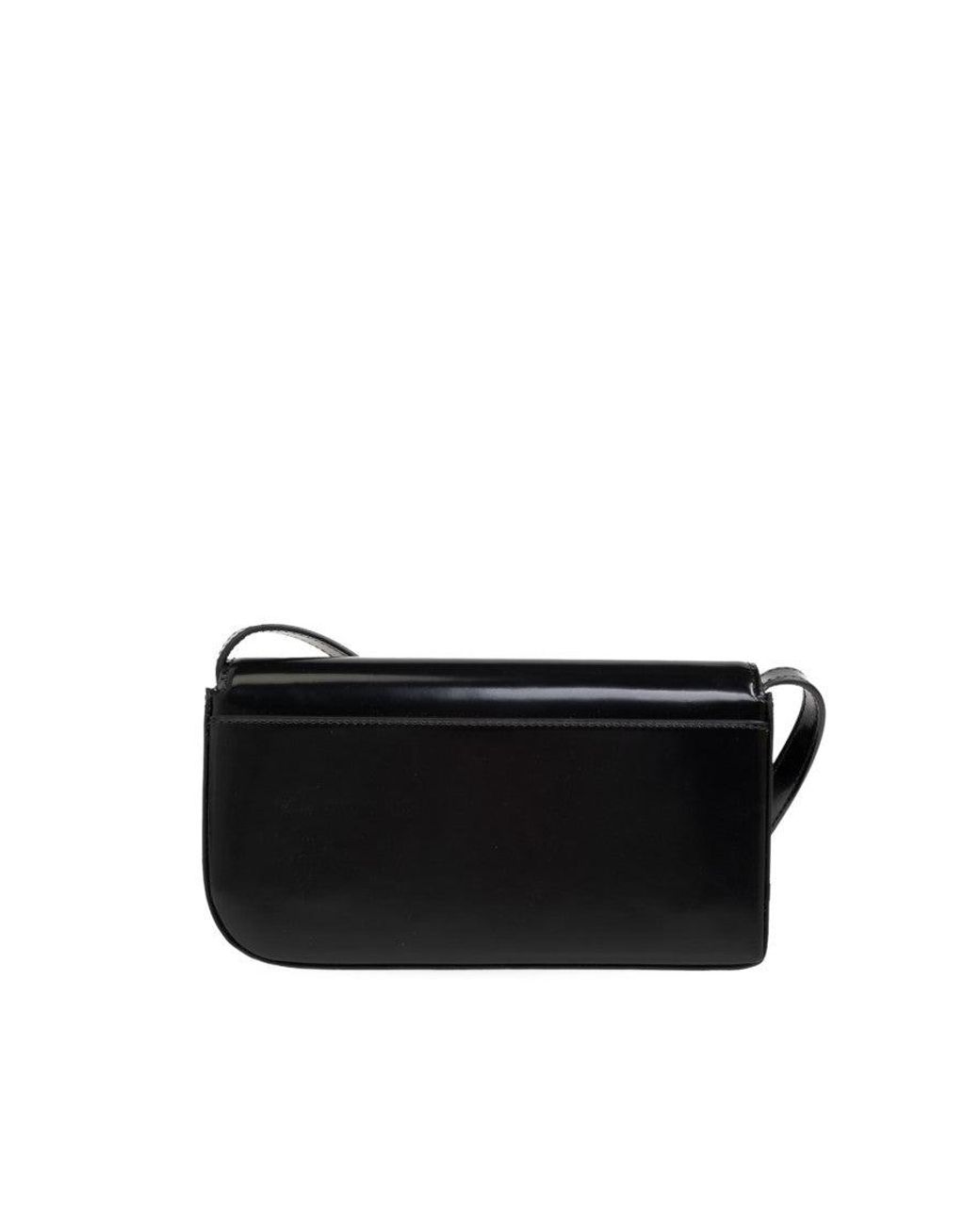 Jacquemus Black Shoulder Bag 'Curvo' for men