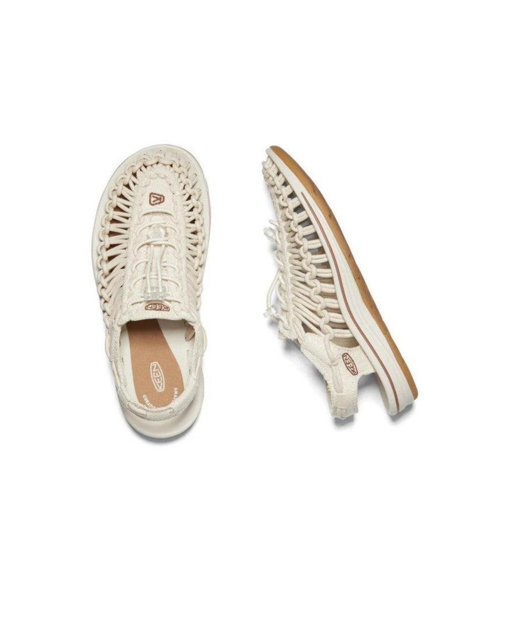 Keen White Uneek Sandals