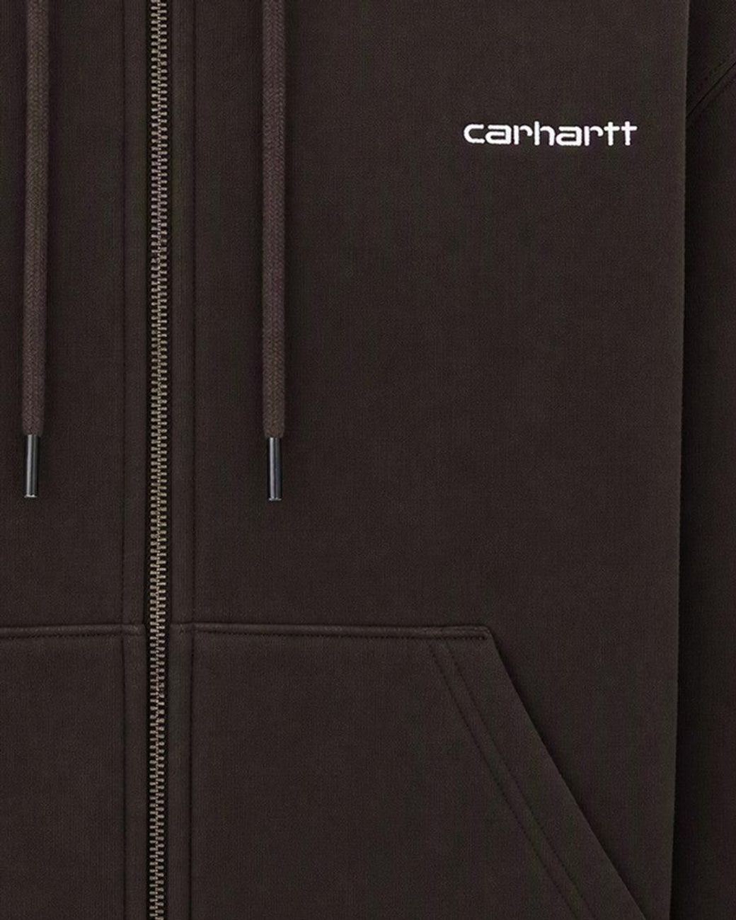 Carhartt Black Logo Hoodie for men