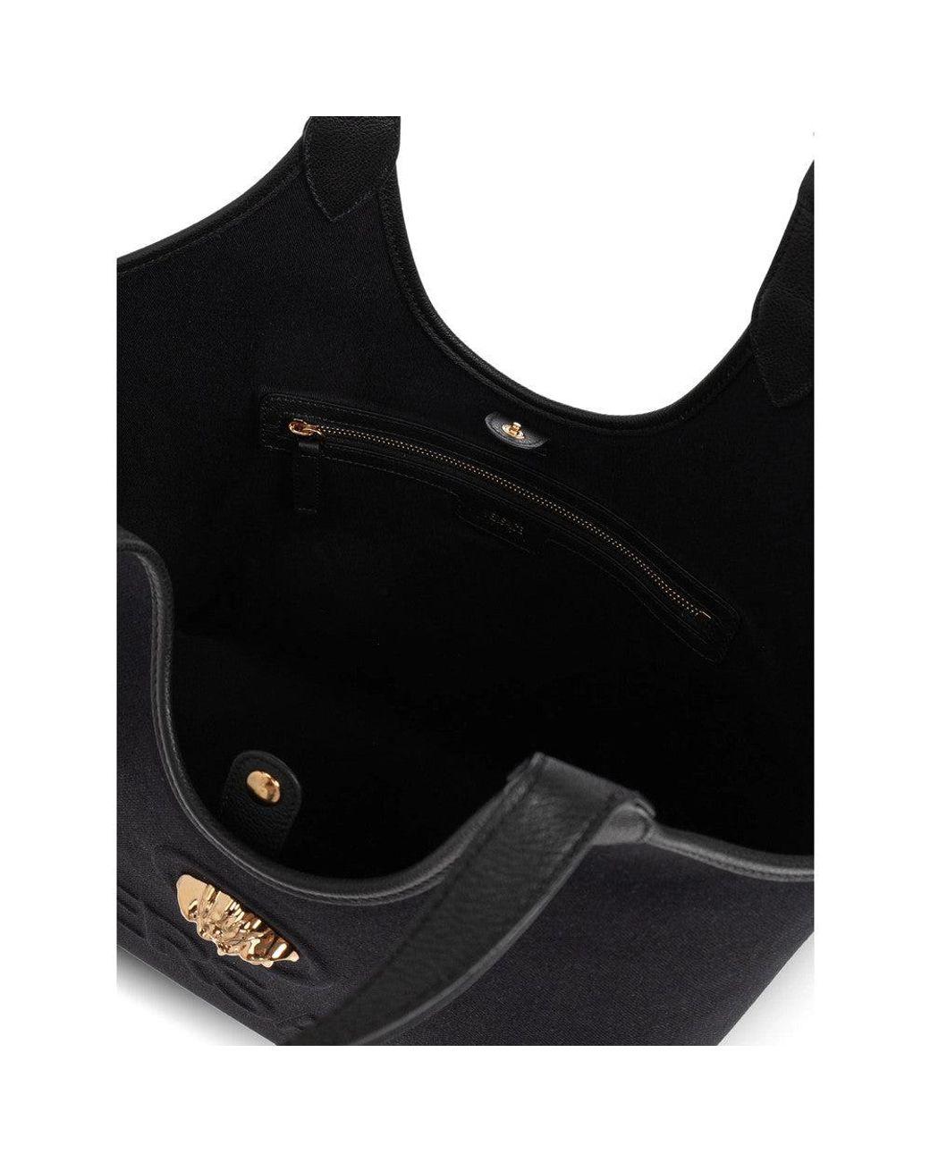 Versace Black Tote Bags