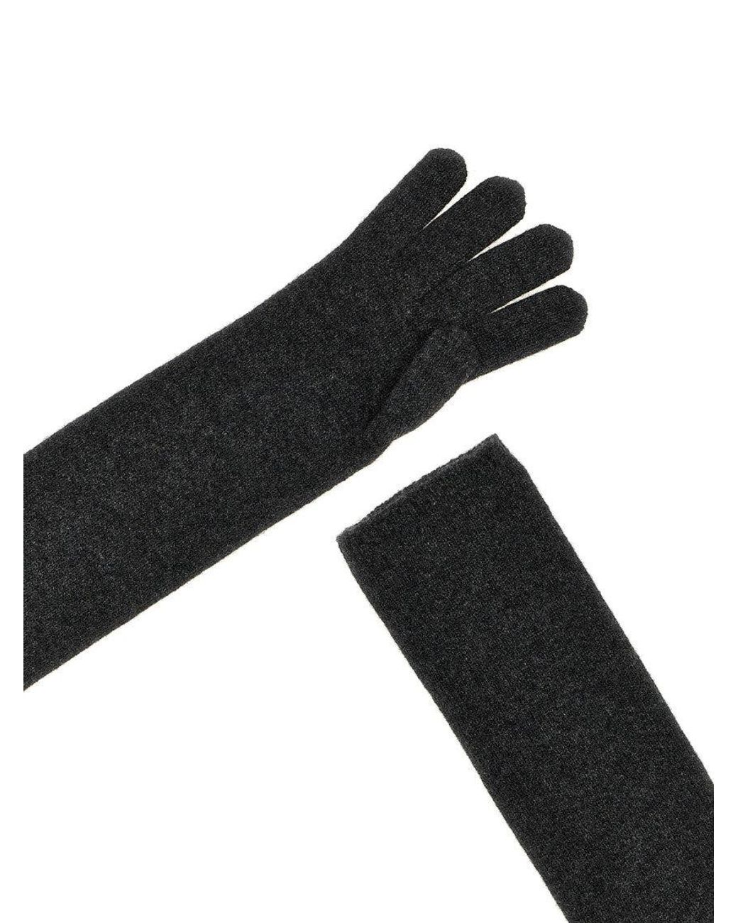 Max Mara Black 'Timor' Gloves