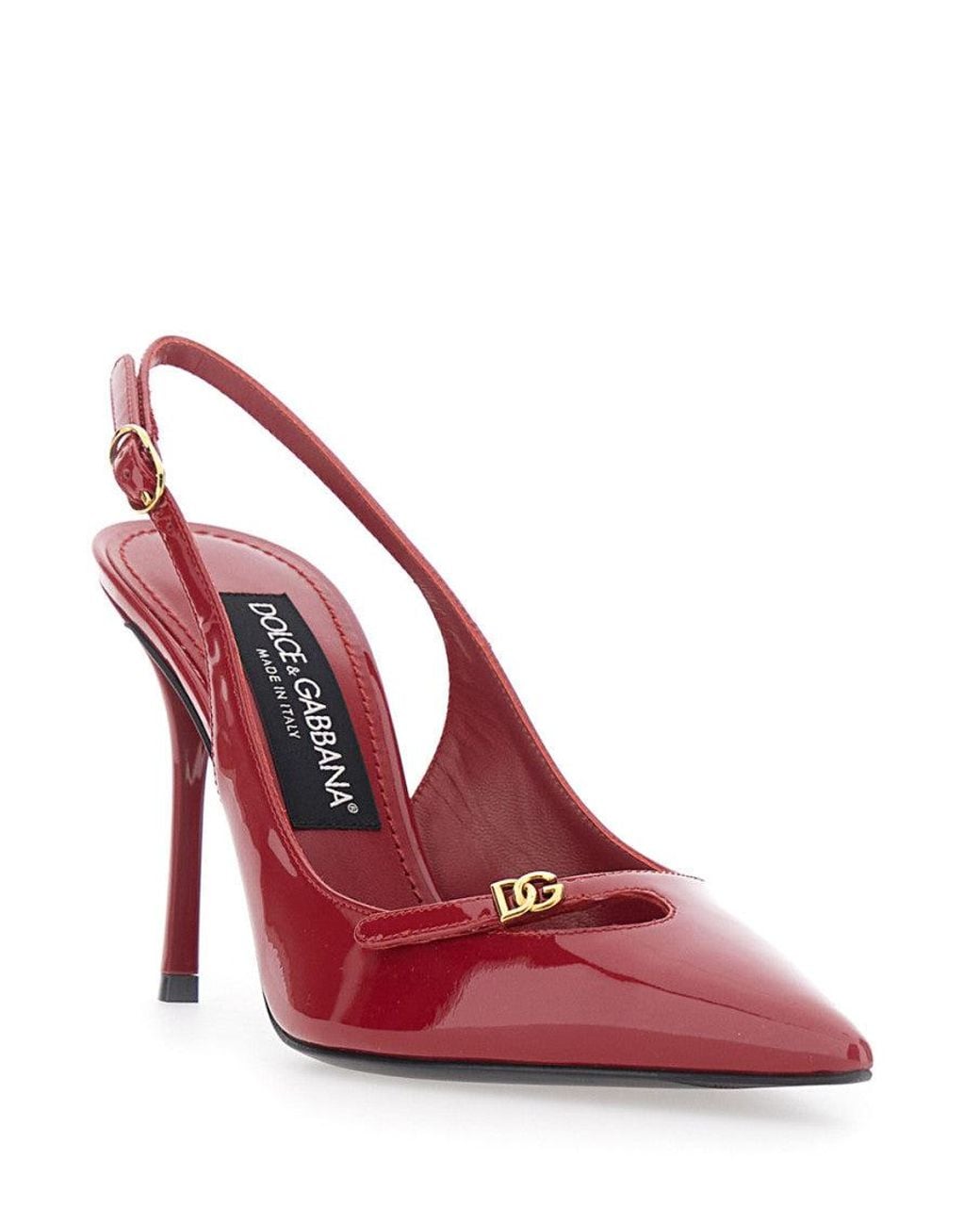 Dolce & Gabbana Red Logo Pumps