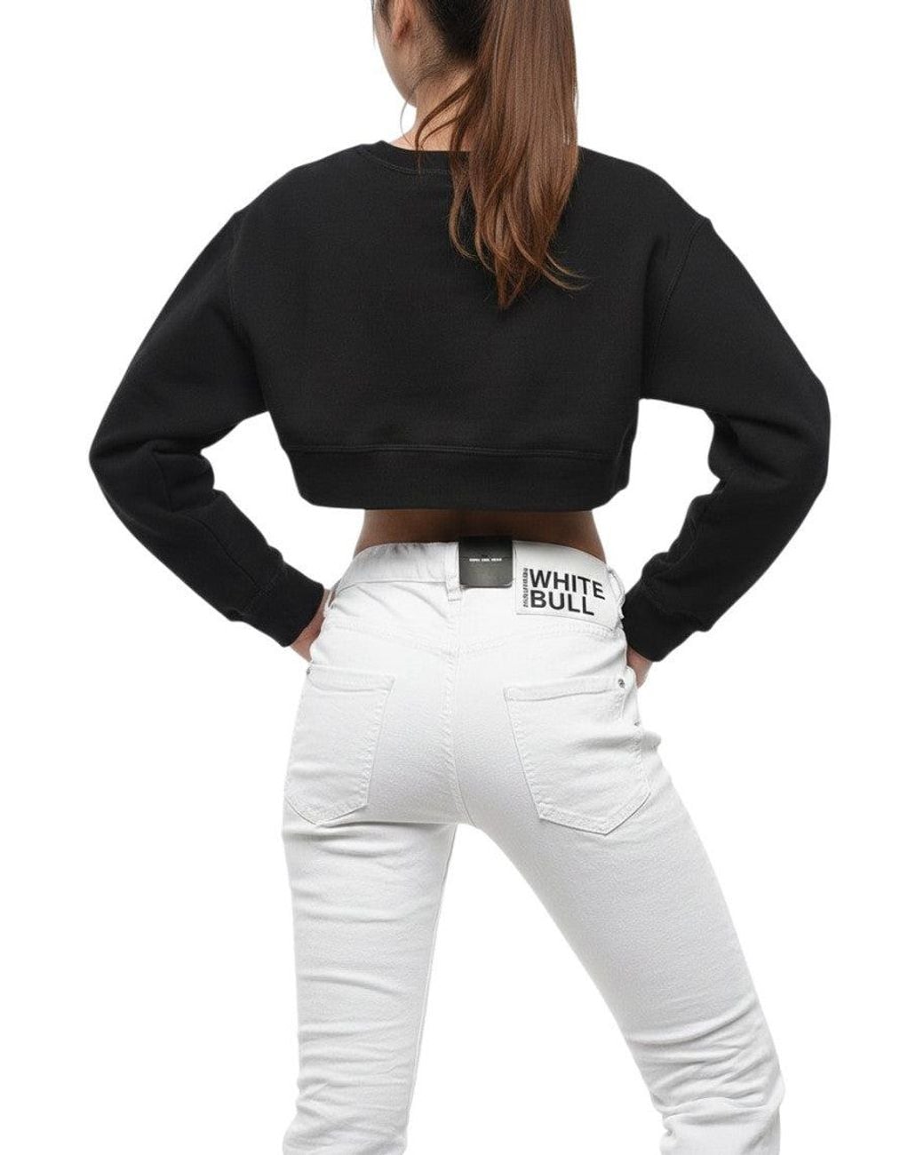 DSquared² Black Logo Crew Neck Sweatshirt