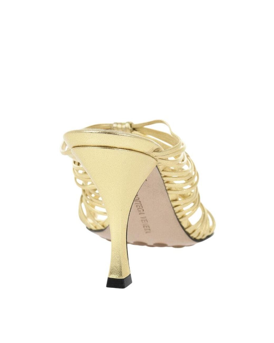 Bottega Veneta White Solid Blink Heels