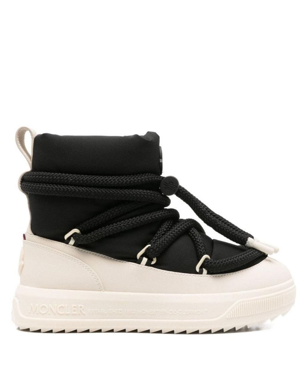 Moncler Black Altive Mid Snow Boots