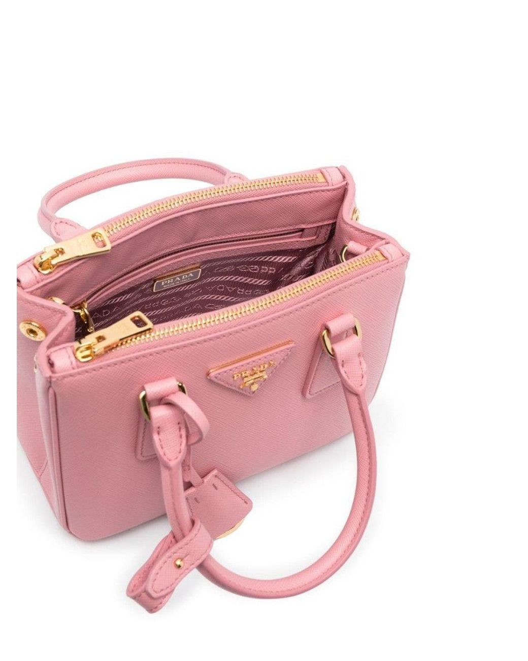 Prada Pink Galleria Mini Satchel