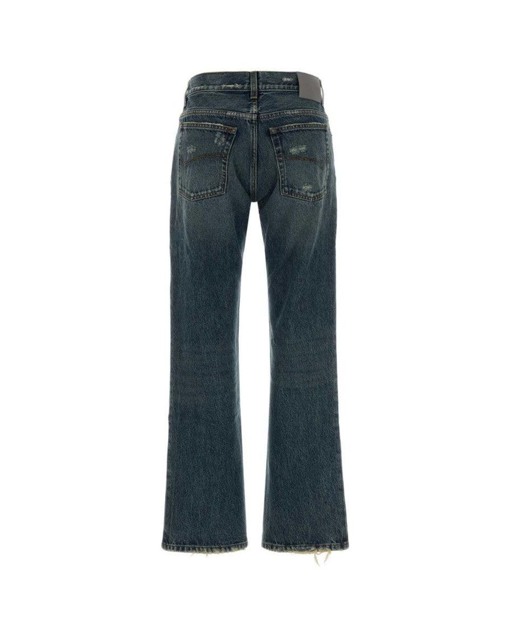 Balenciaga Blue Regular None Jeans