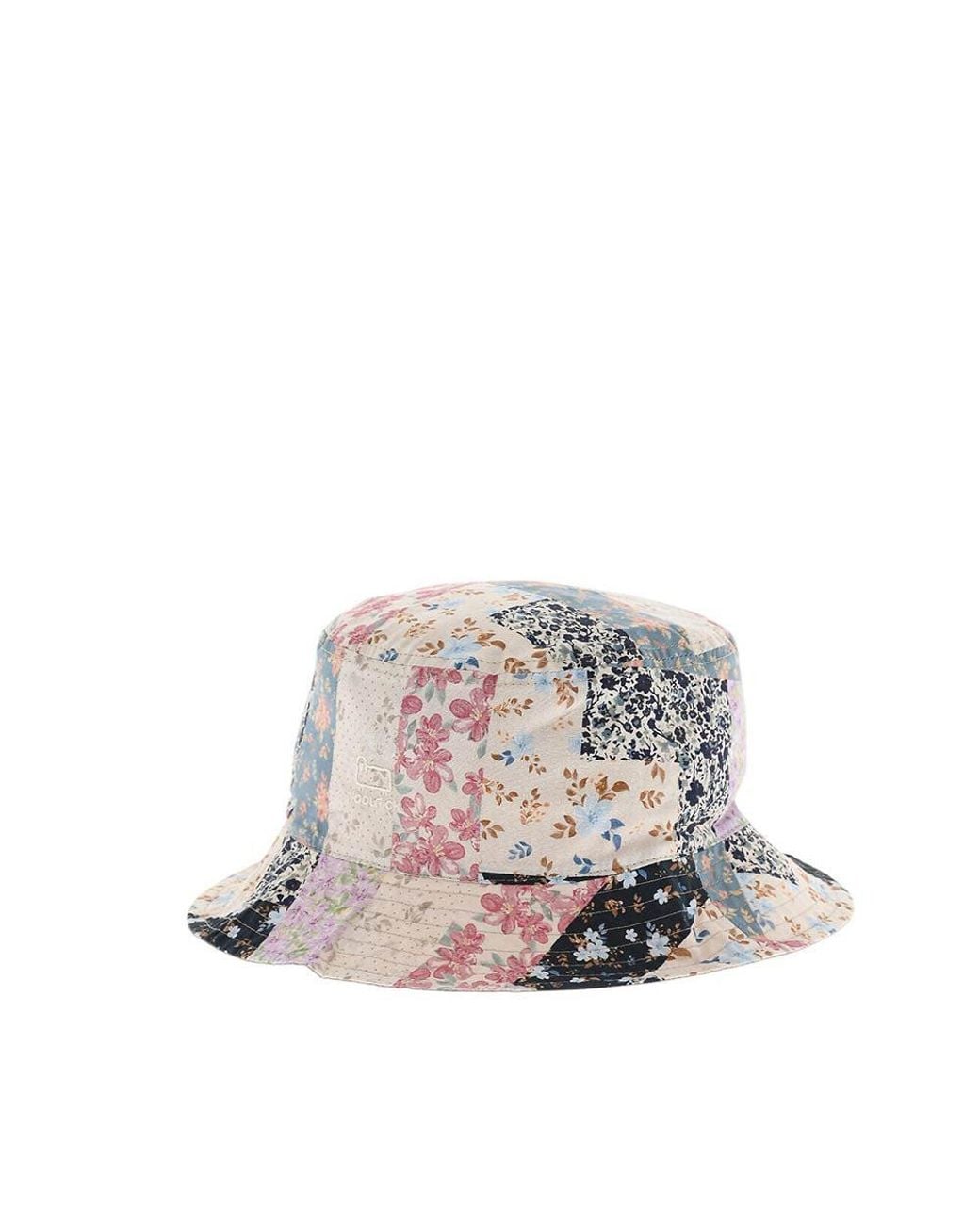 Woolrich White Printed Bucket Hat for men