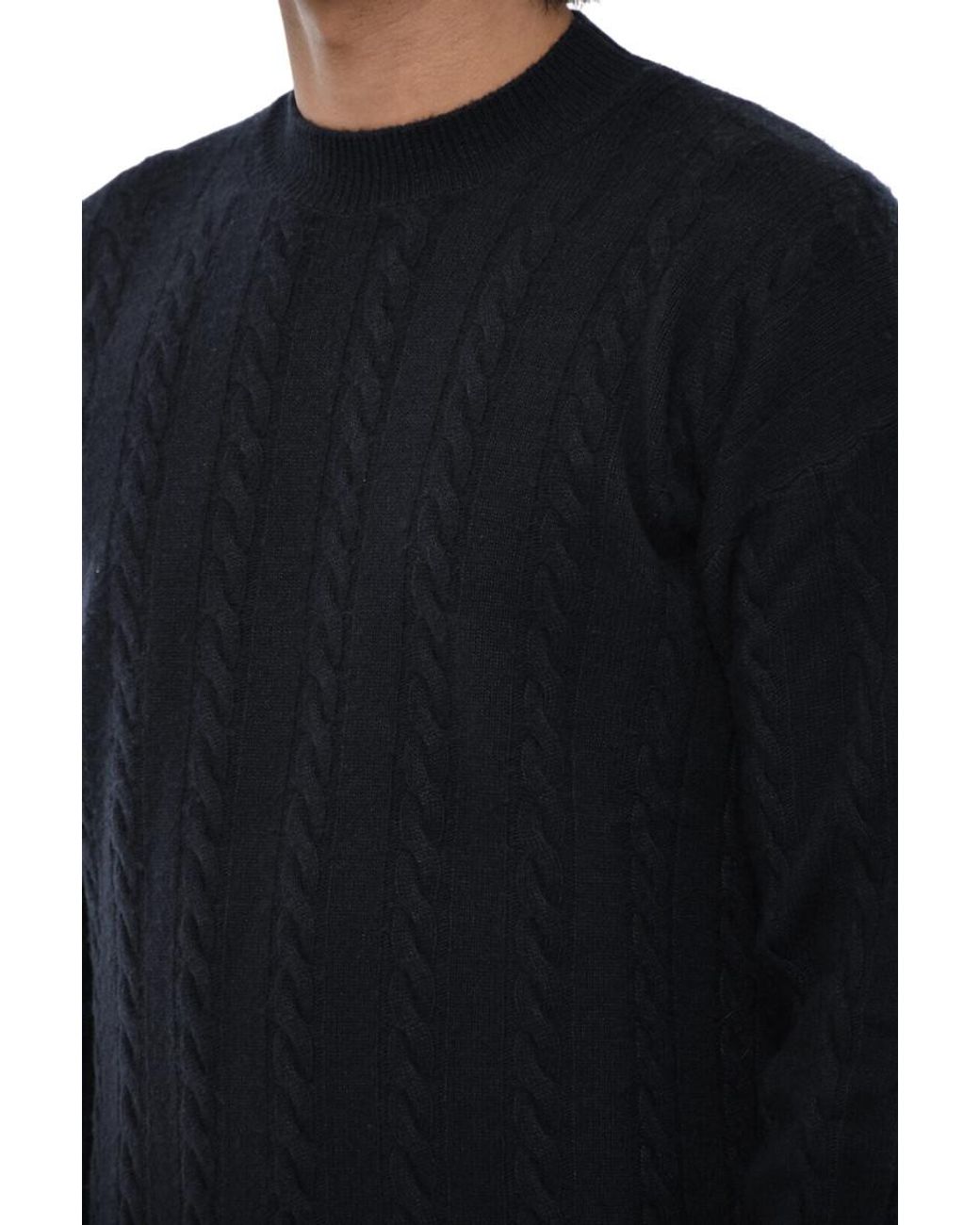 Woolrich Blue Knitted Sweater for men