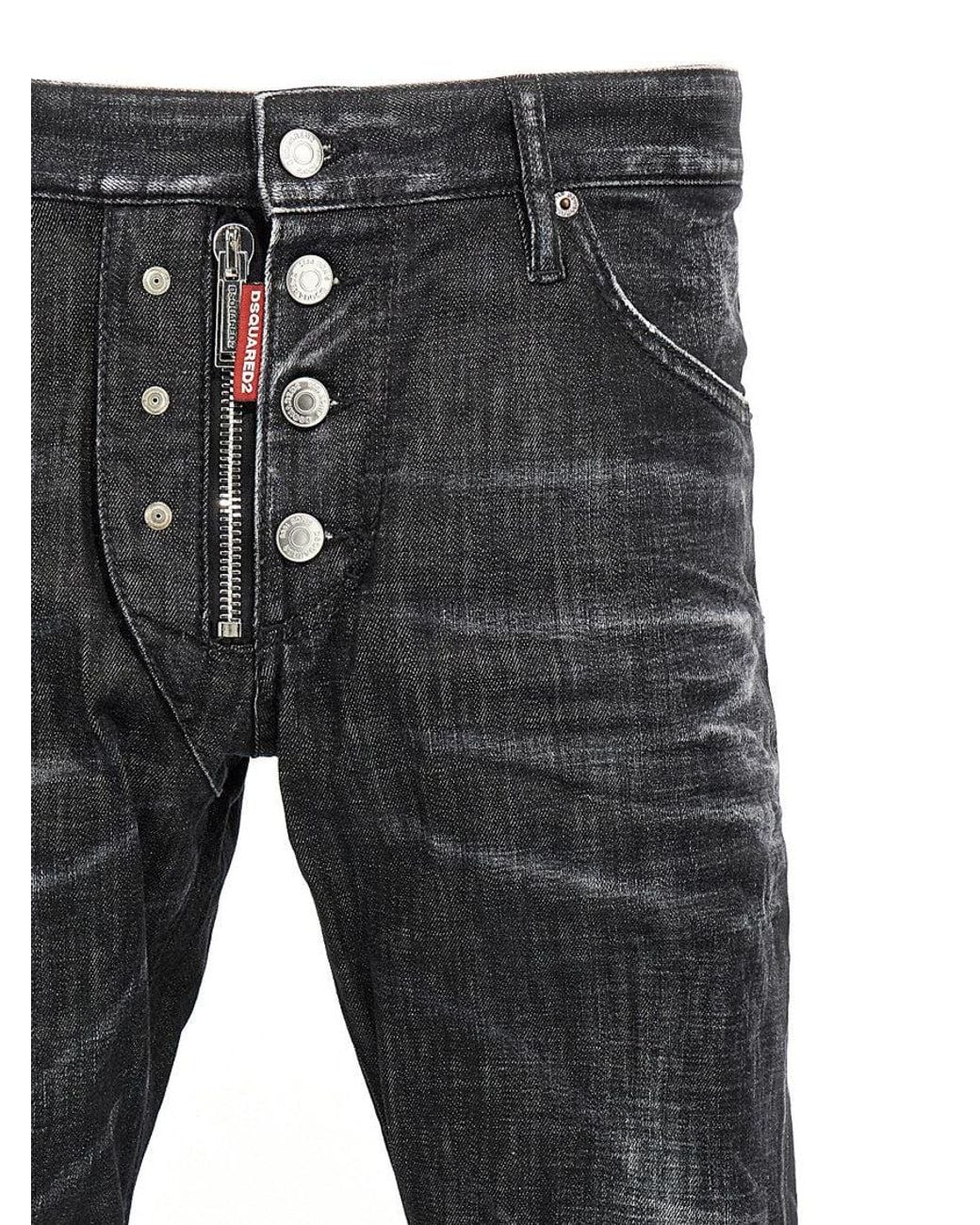 DSquared² Gray 'Sexy Twist' Jeans for men