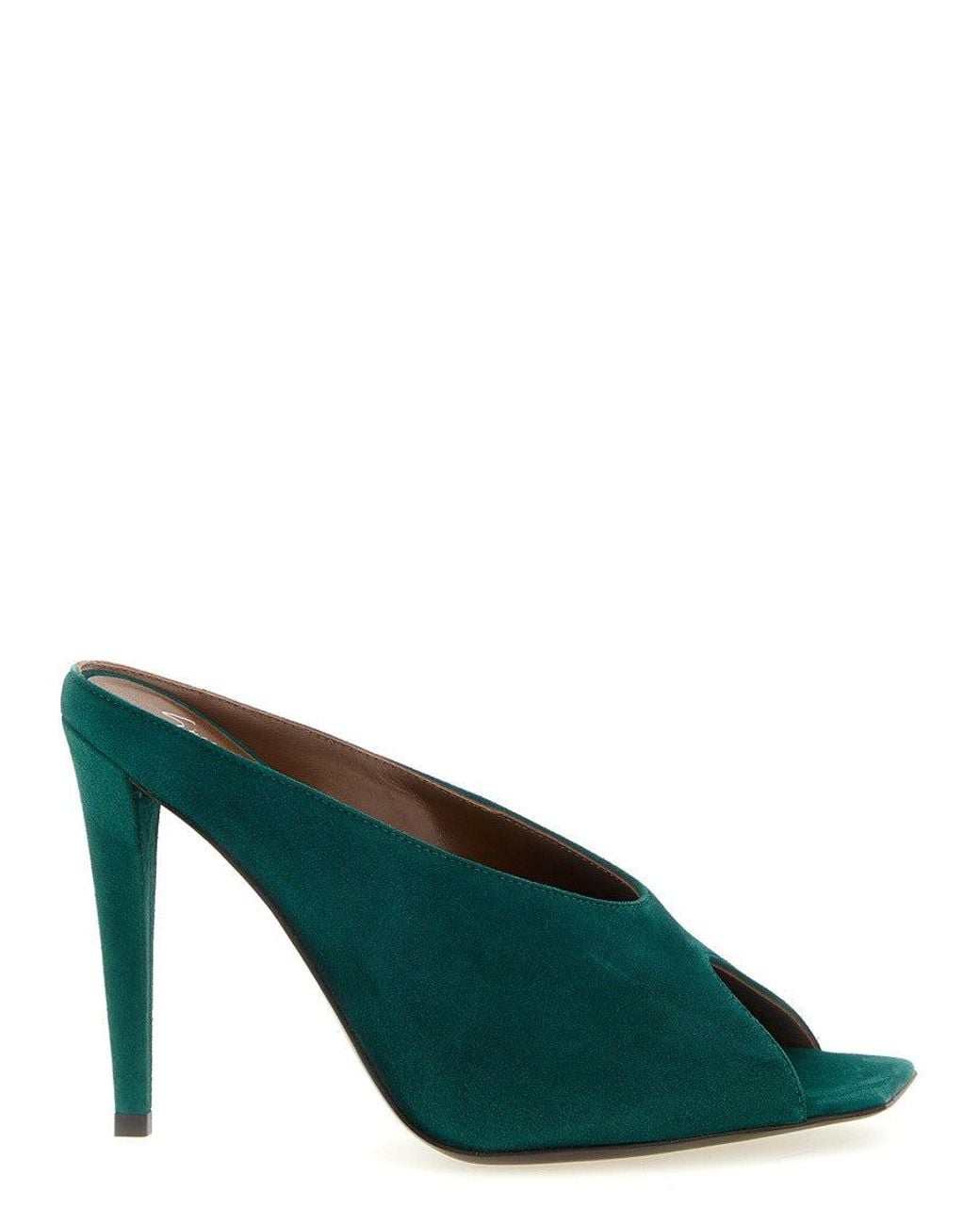 Giuseppe Zanotti Green Slip-On Mules