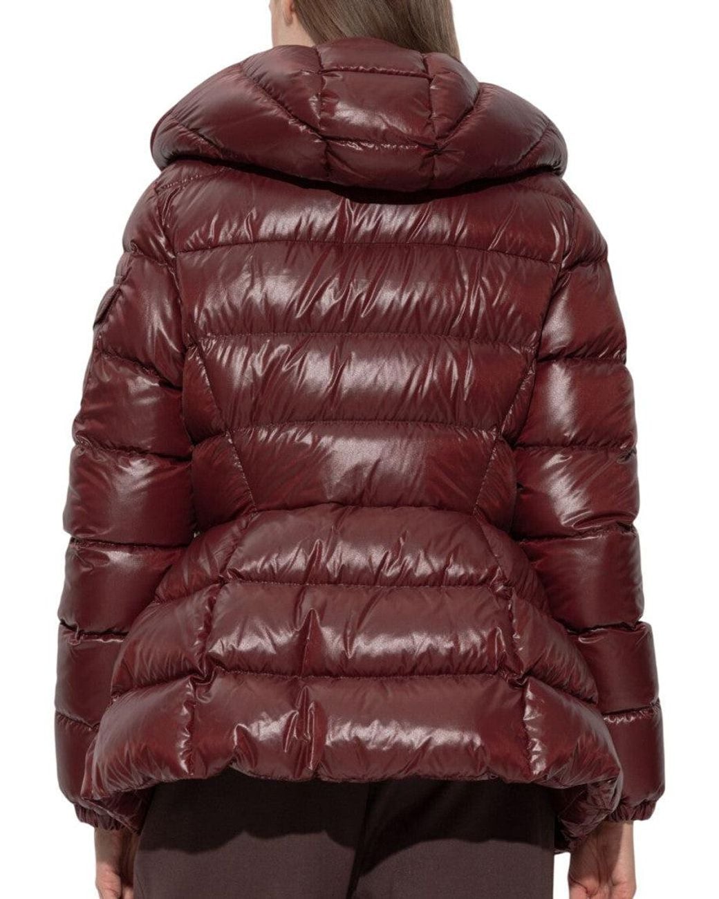 Moncler Red Solid Hood Jacket