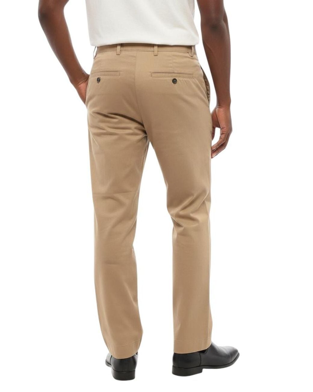 Department 5 Natural Solid Chino Trousers for men