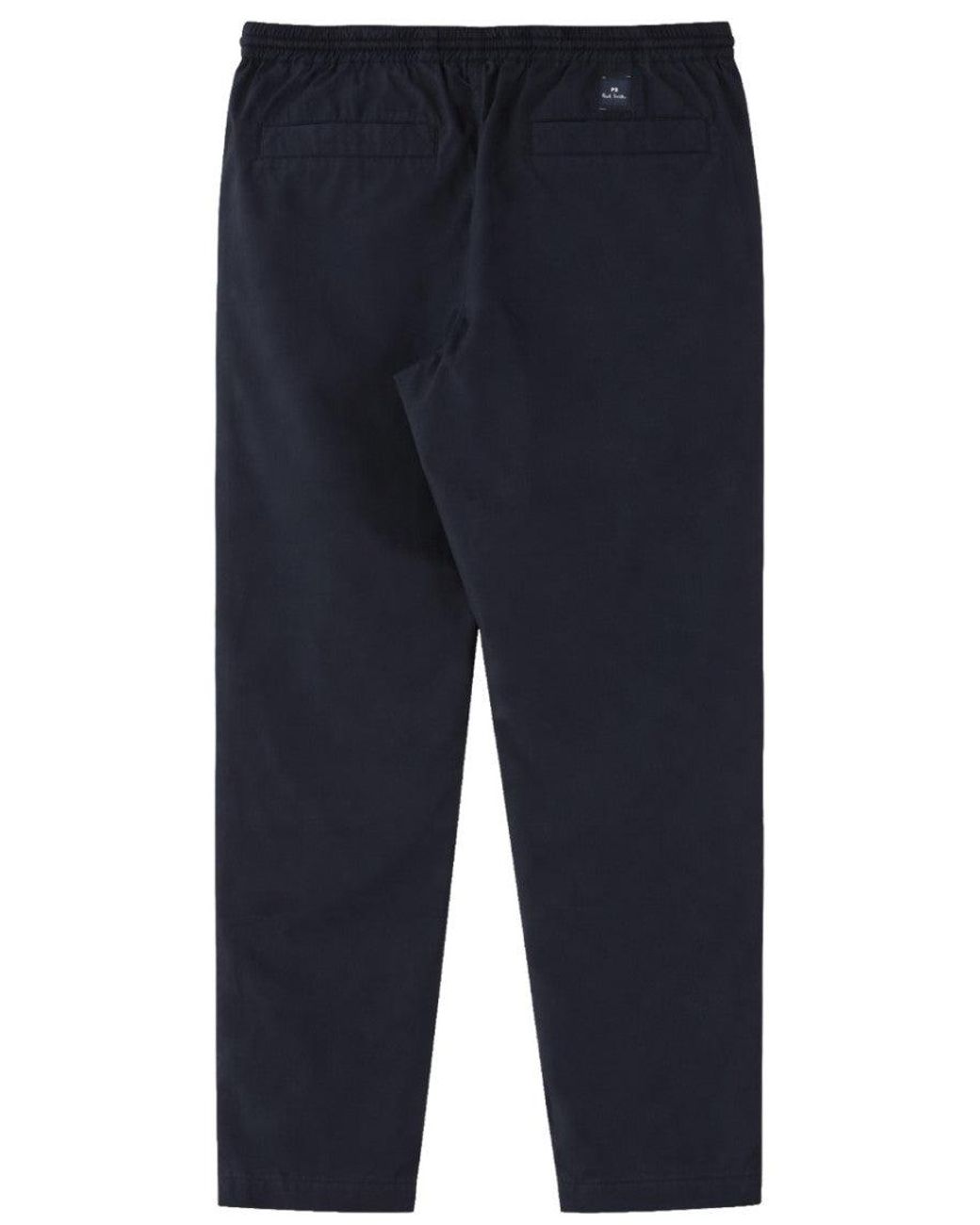 Paul Smith Blue Trousers Cotton-Blend Cotton Polyamide for men