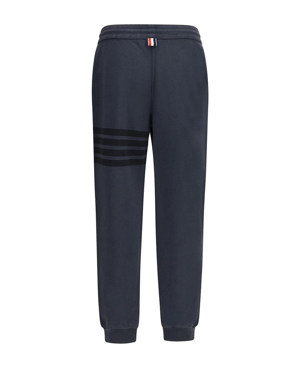 Thom Browne Blue Dark Regular Track Pants for men