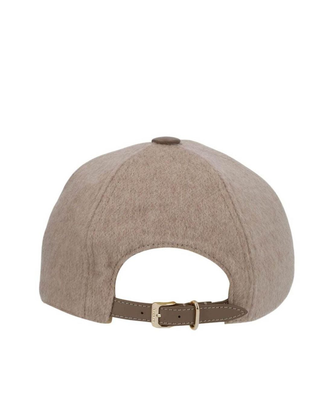 Max Mara Natural Logo Baseball Cap