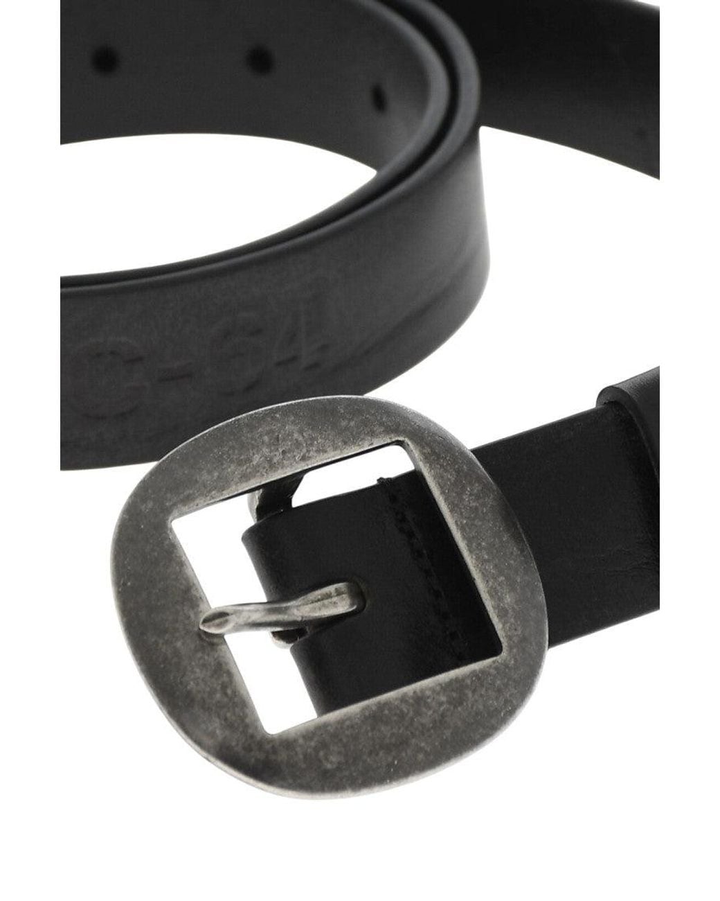 DSquared² Black Solid Belt