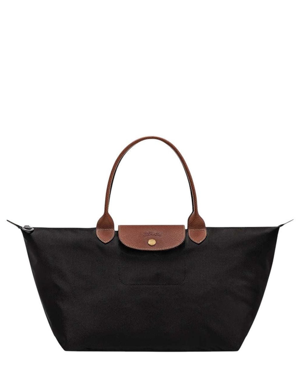 Longchamp Black Le Pliage Original Large Tote