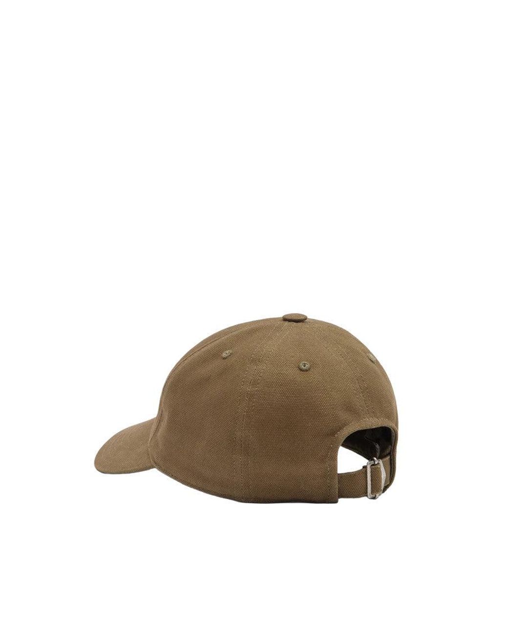 Isabel Marant Brown Logo Baseball Hat