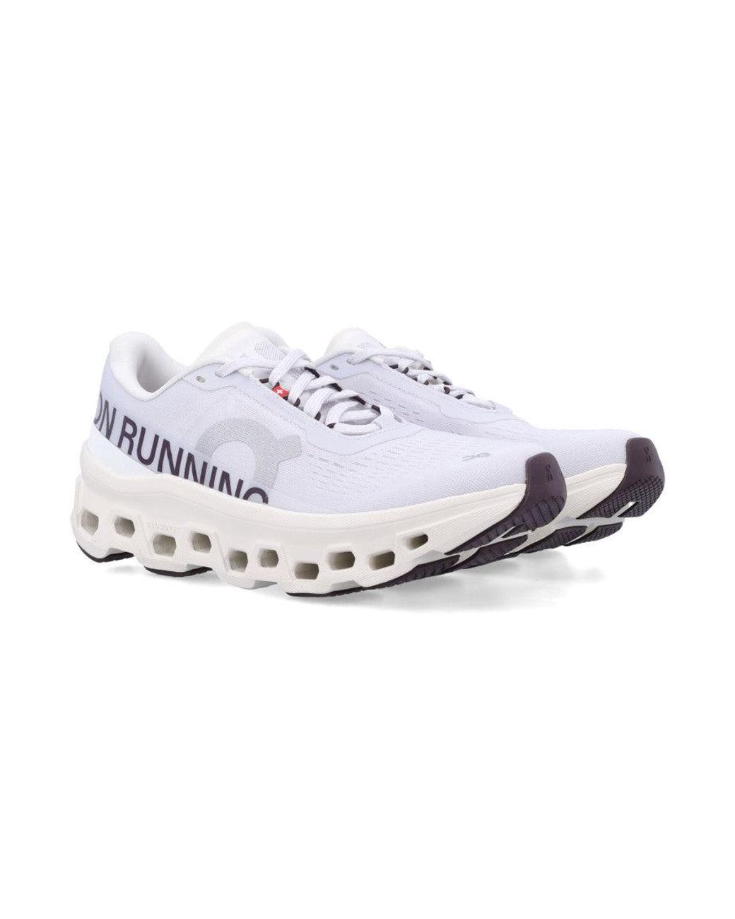 On Shoes White Logo Sneakers