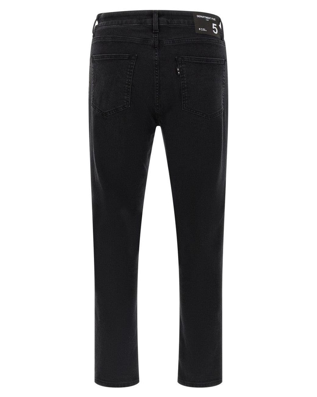 Department 5 Black Denim Jeans for men