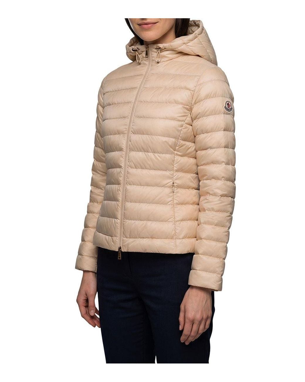 Moncler Natural Solid Hood Jacket