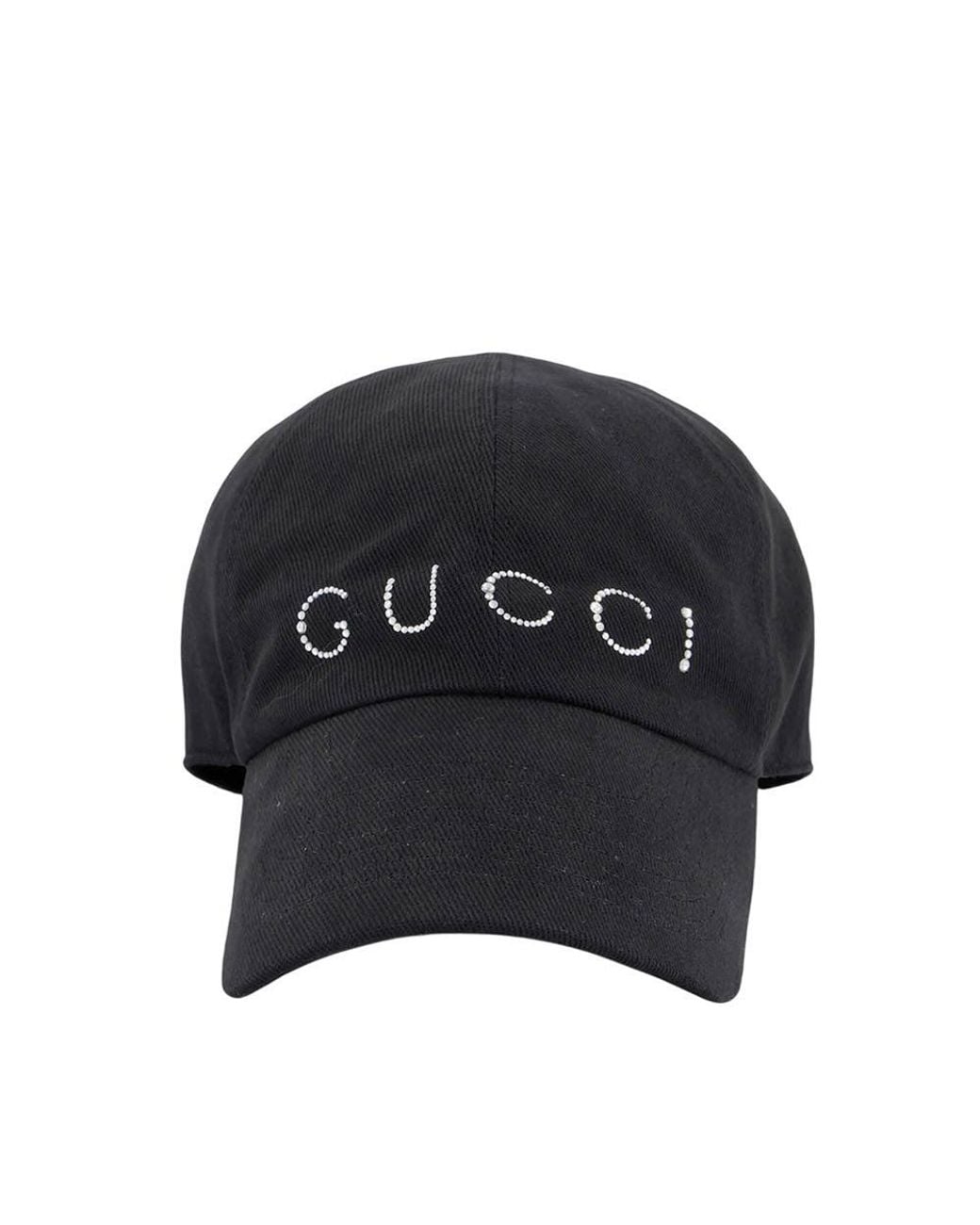 Gucci Black Logo Baseball Cap