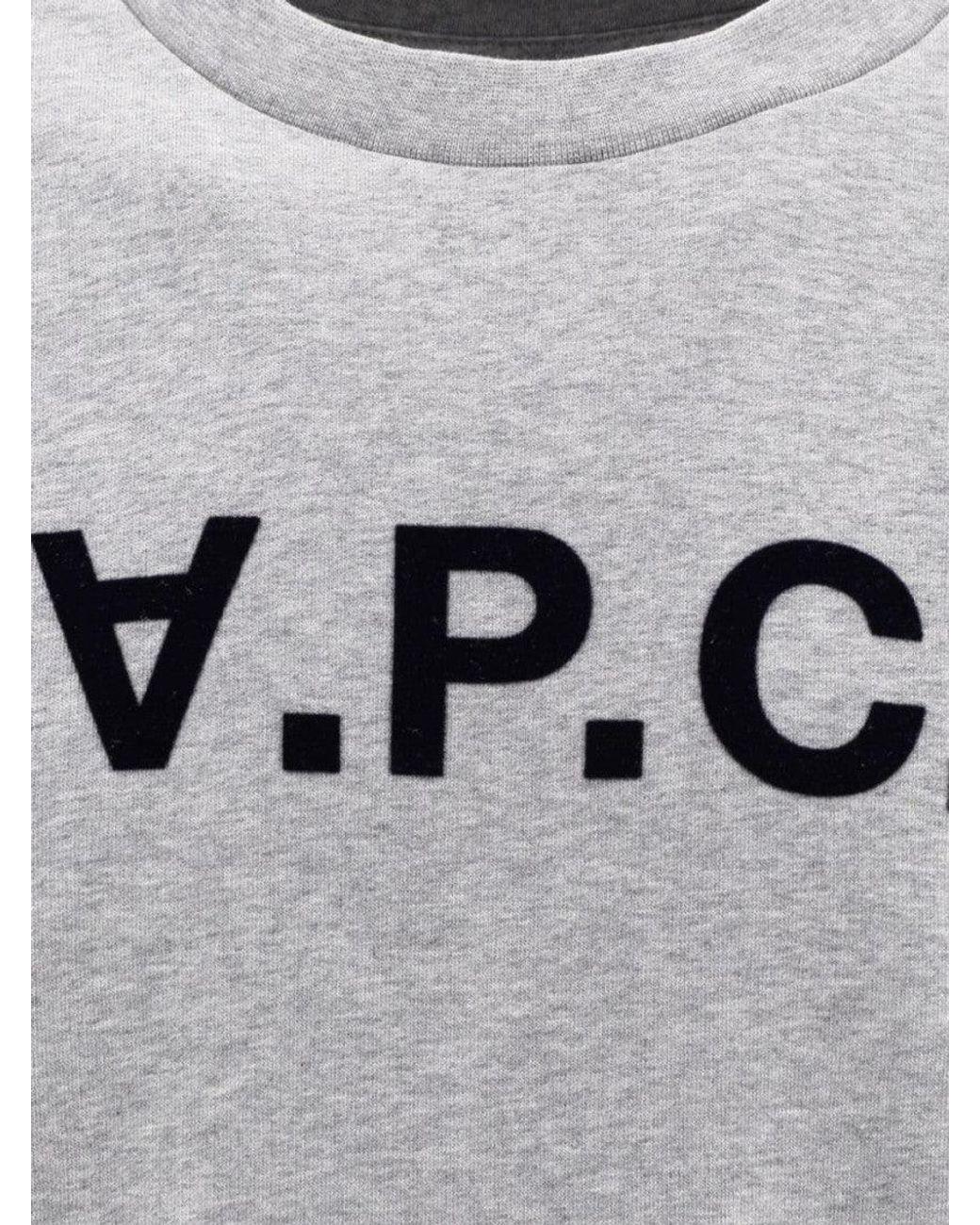 A.P.C. Gray Sweatshirts