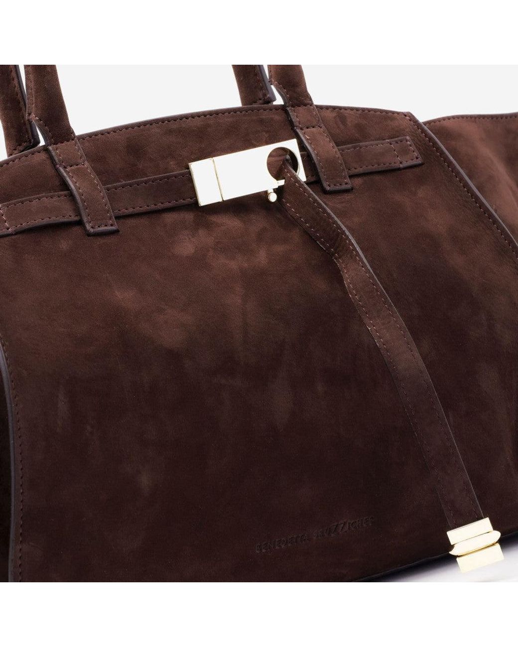 Benedetta Bruzziches Brown Mama Everyday Top Zip Tote
