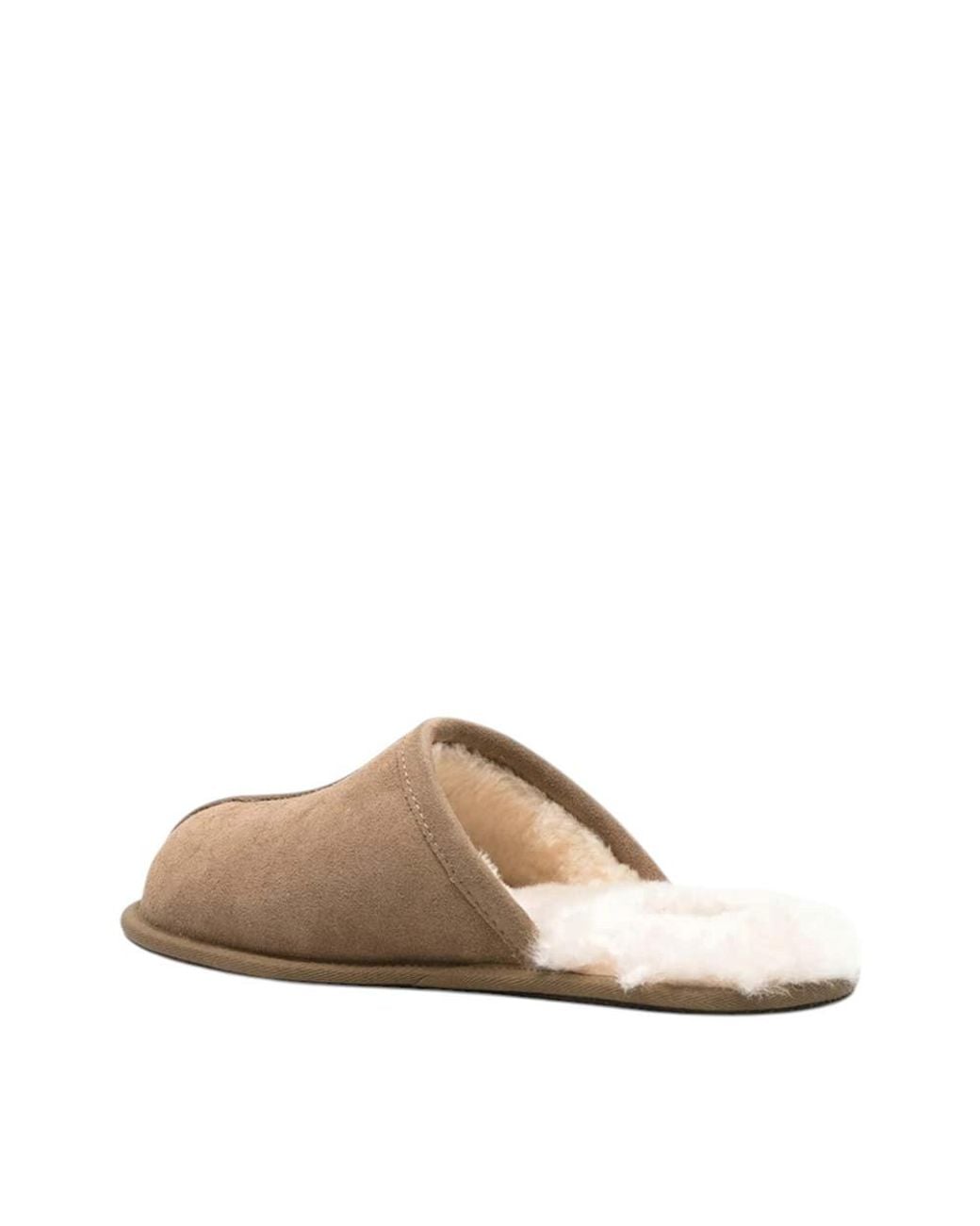 Ugg Brown Logo Scuff Slides for men