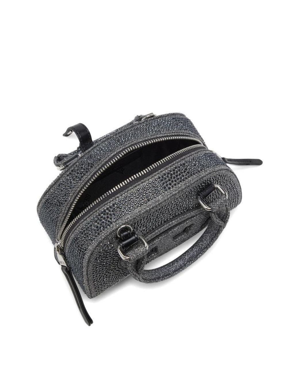 DIESEL Black 1Dr Dome Small Duffle Bag