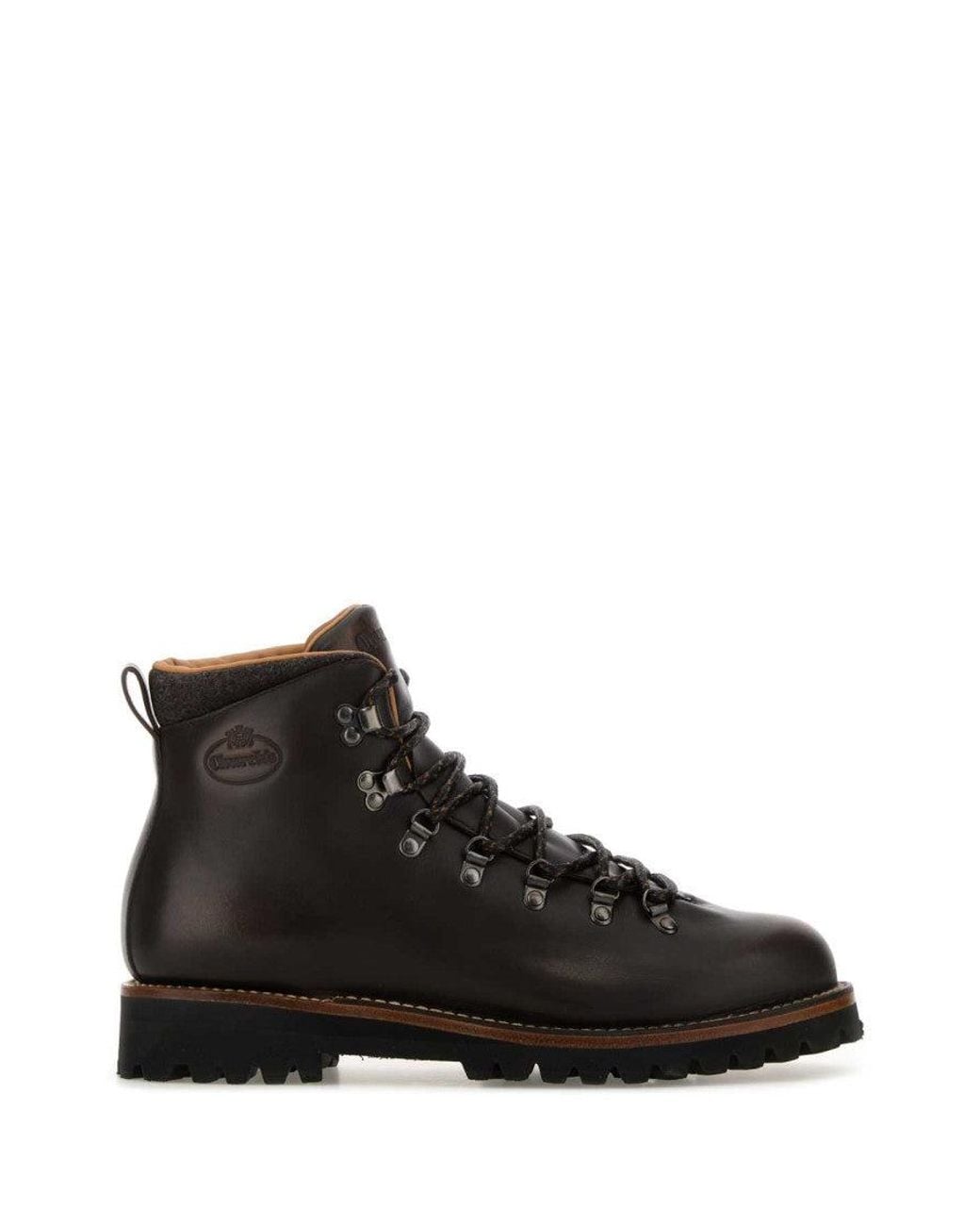 Church's Black Dark Leather Boots for men