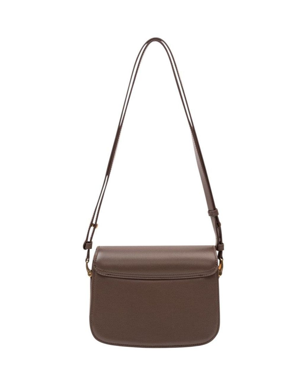 AMI Brown Paris Handbag