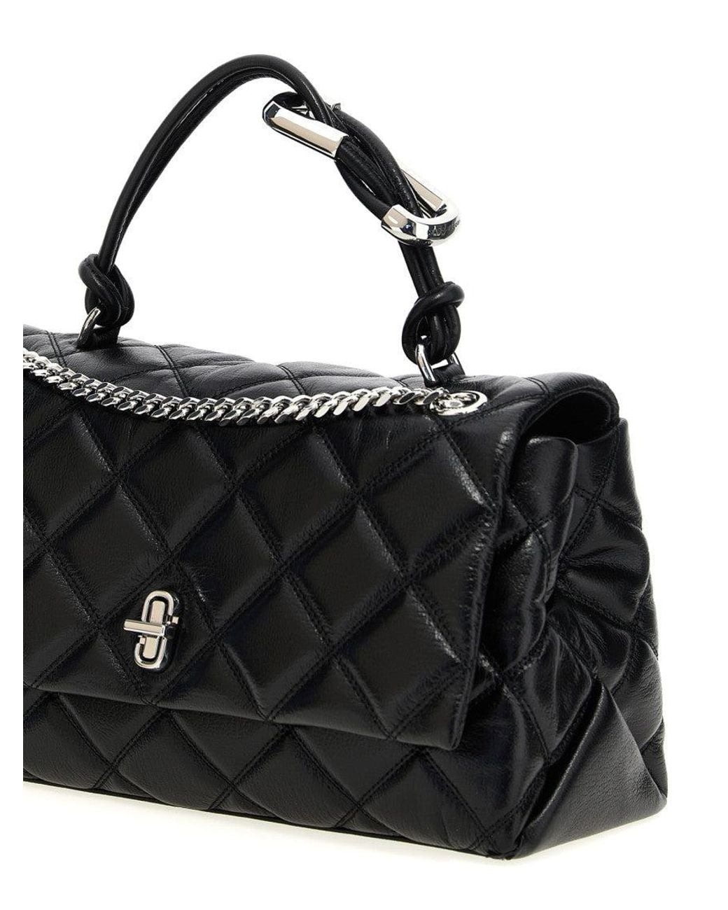 Marc Jacobs Black The Dual Convertible Shoulder Bag