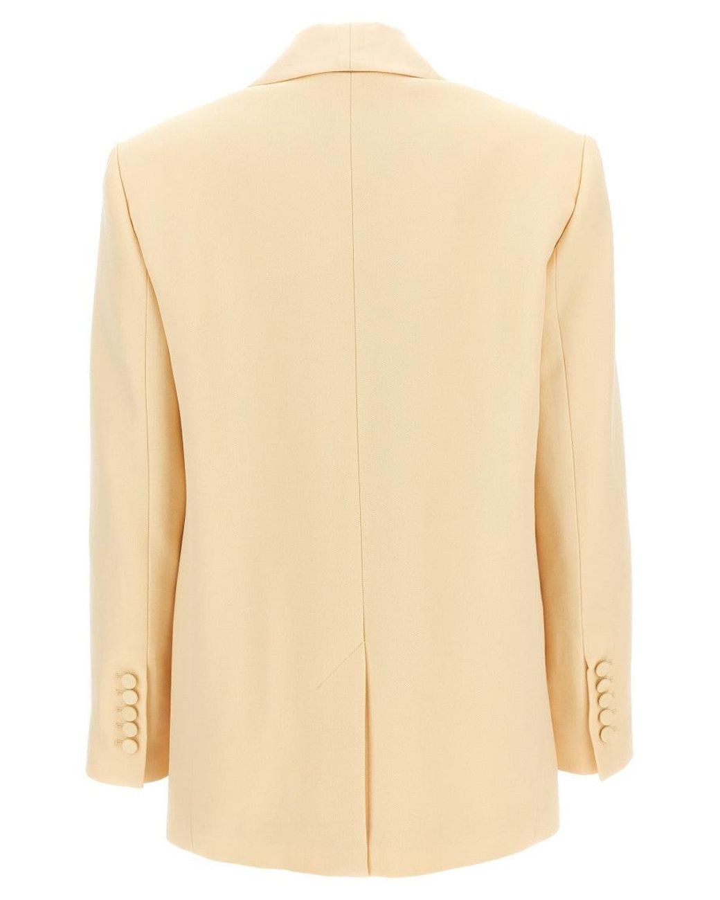 Zimmermann Natural Single Breasted Blazer