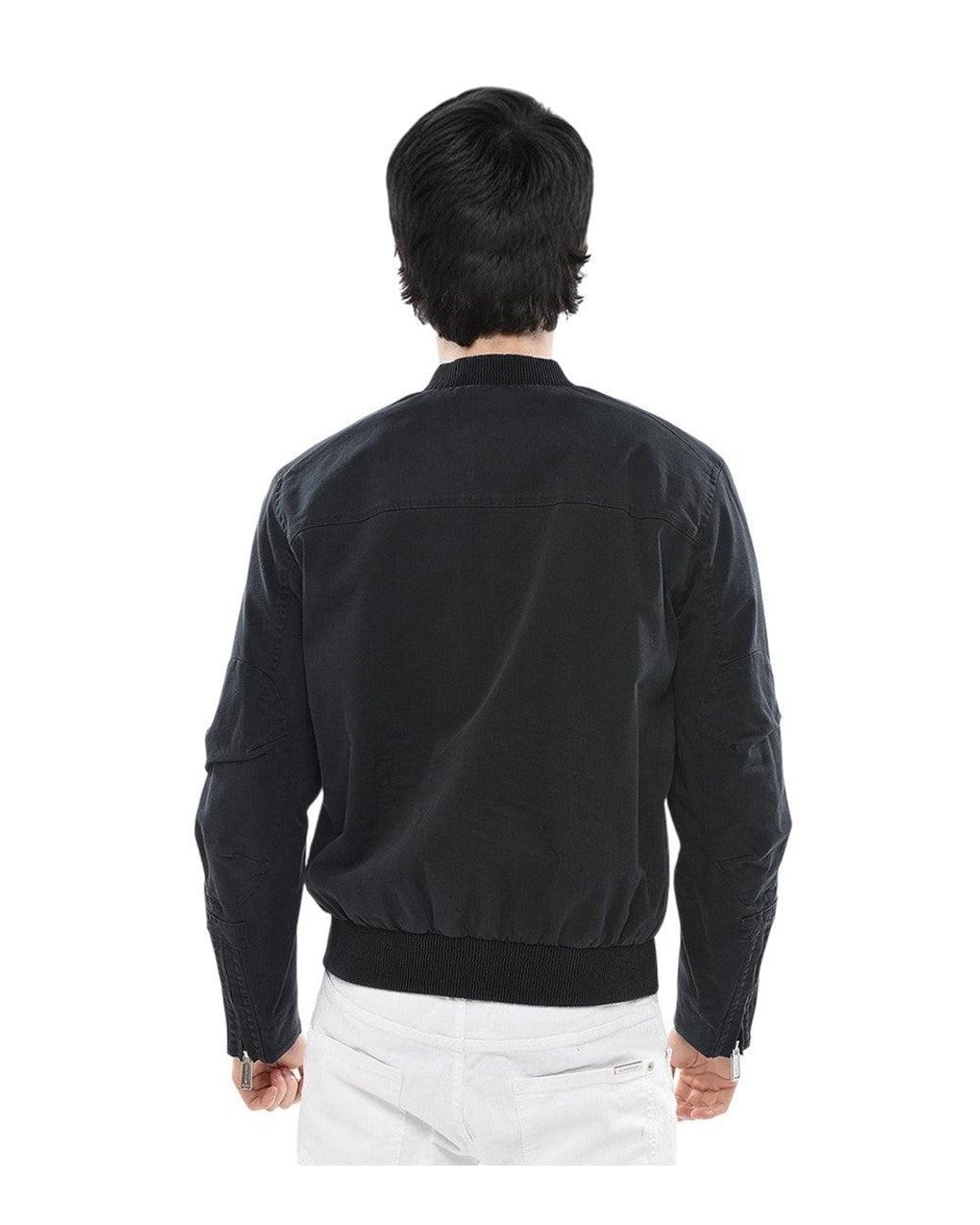 DSquared² Black Band Collar Jacket for men