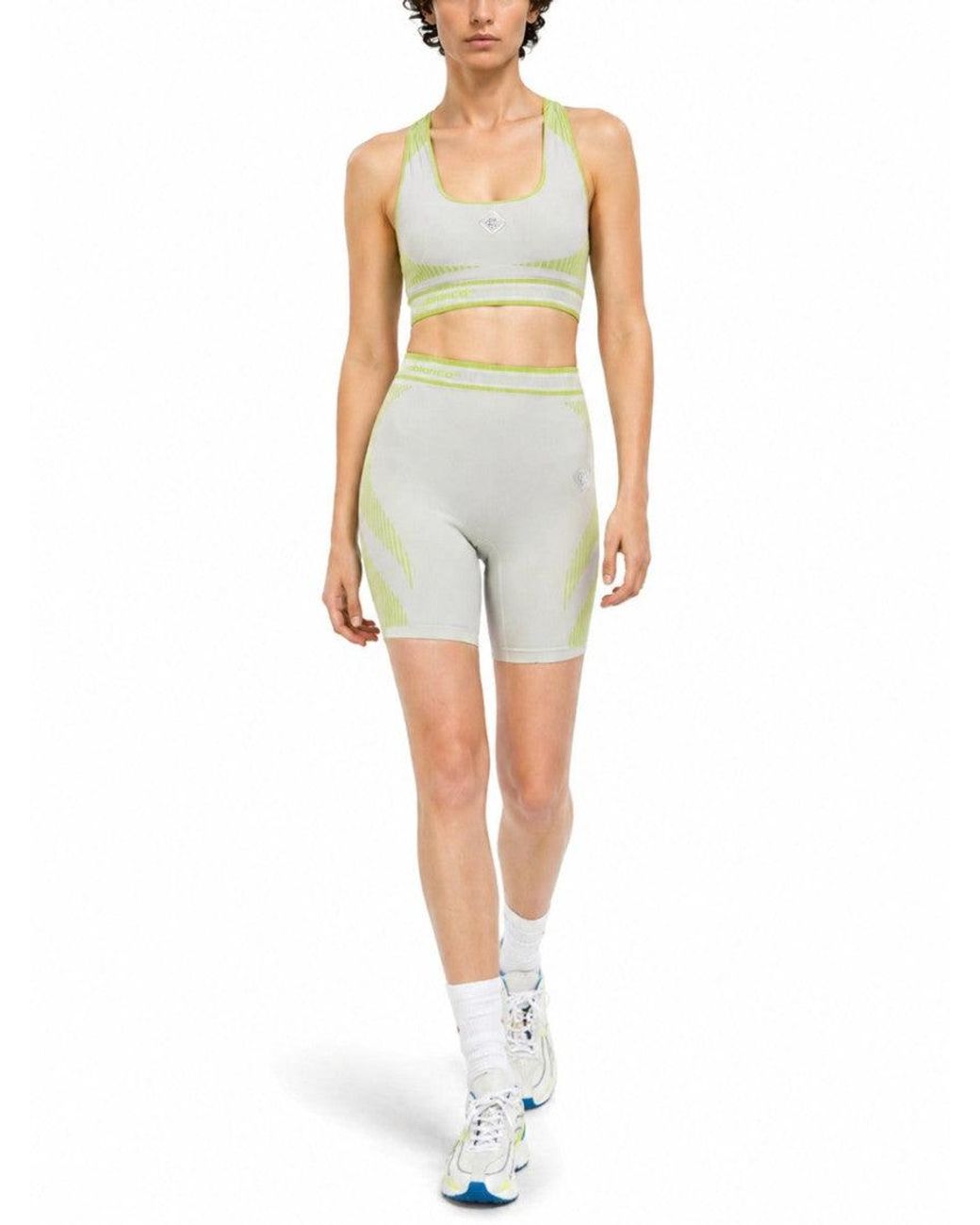 Casablanca Gray Knitted Logo Shorts