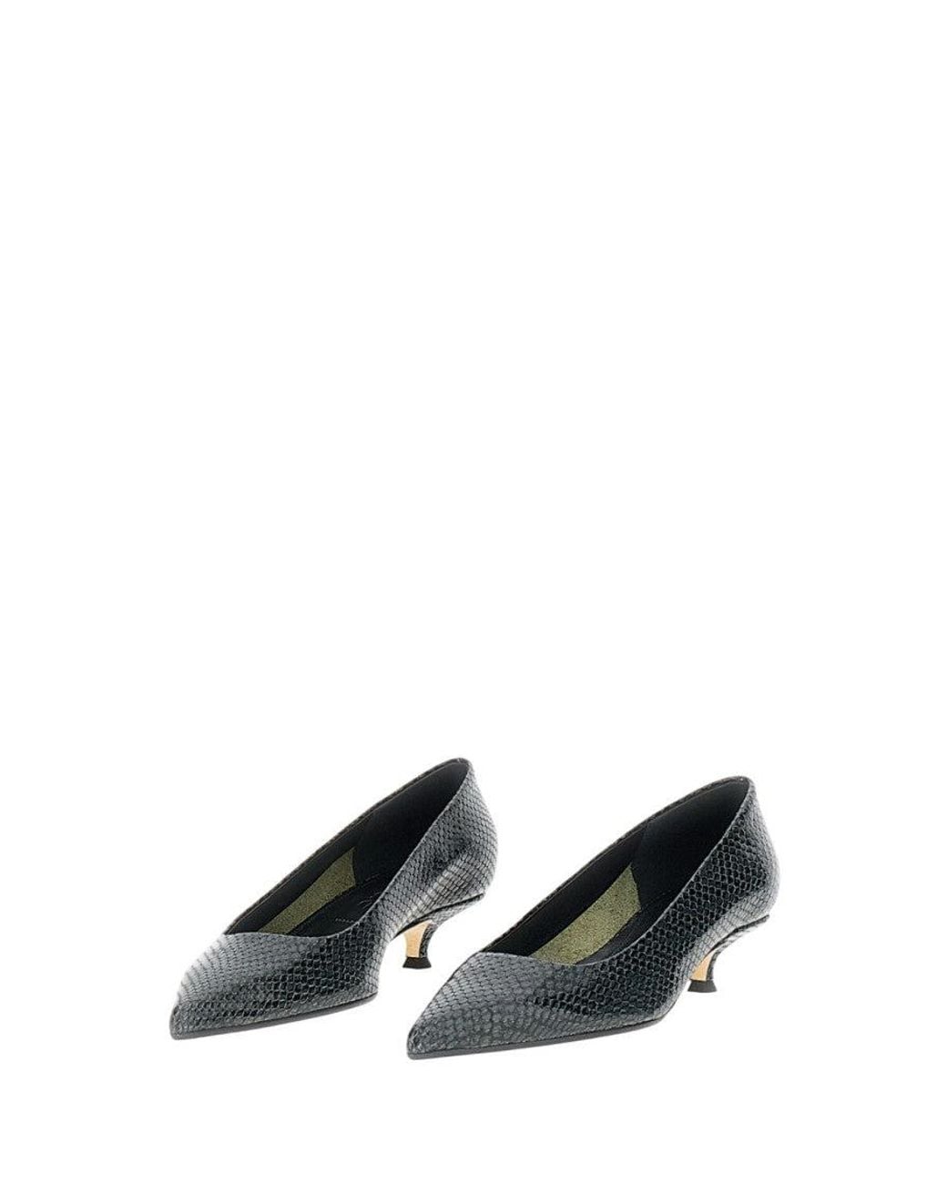 Aeyde Black Slip-On Pumps