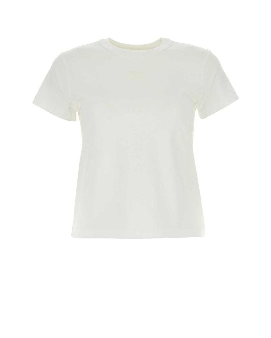 Alexander Wang White Cotton T-Shirt