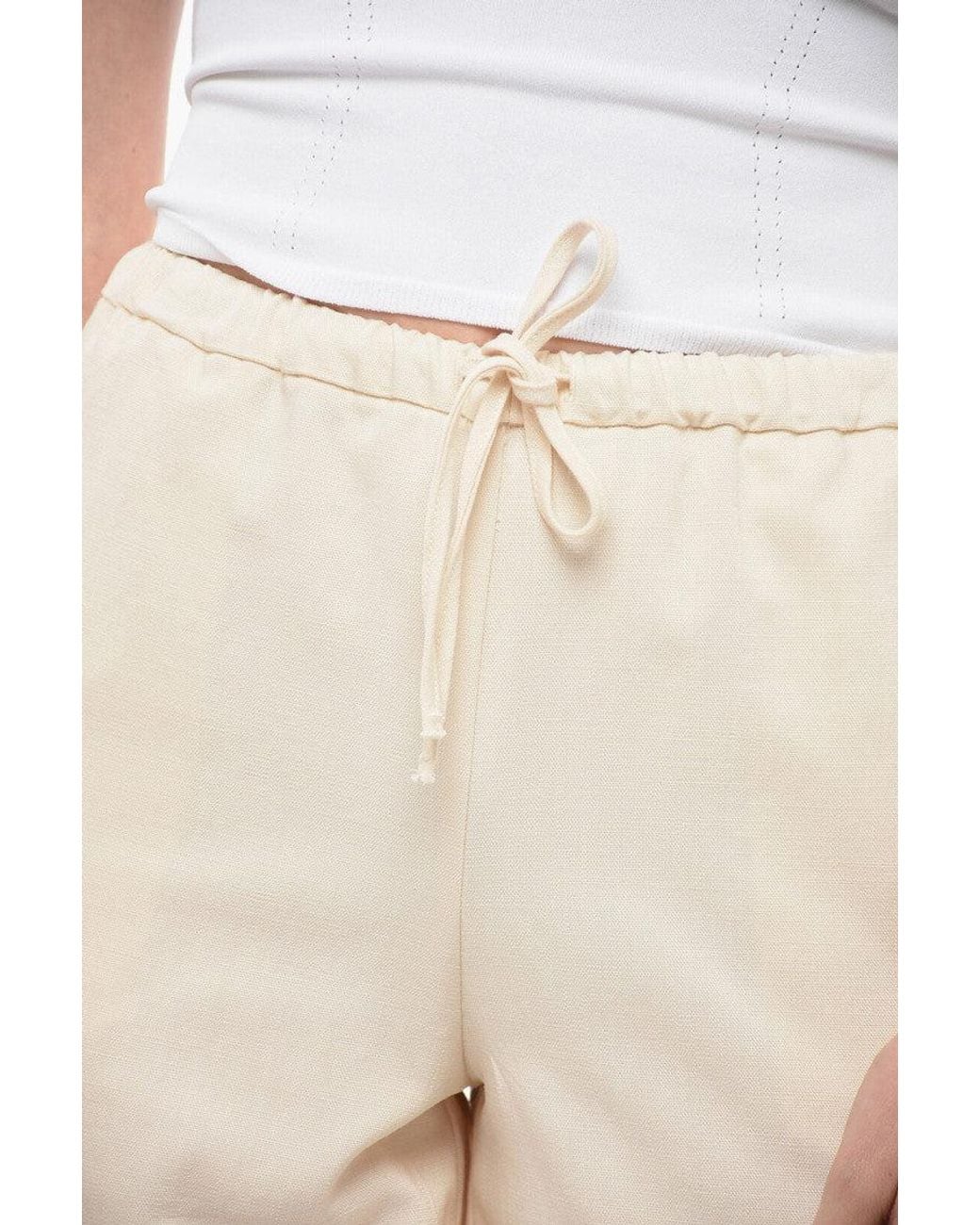 By Malene Birger Natural Solid Shorts