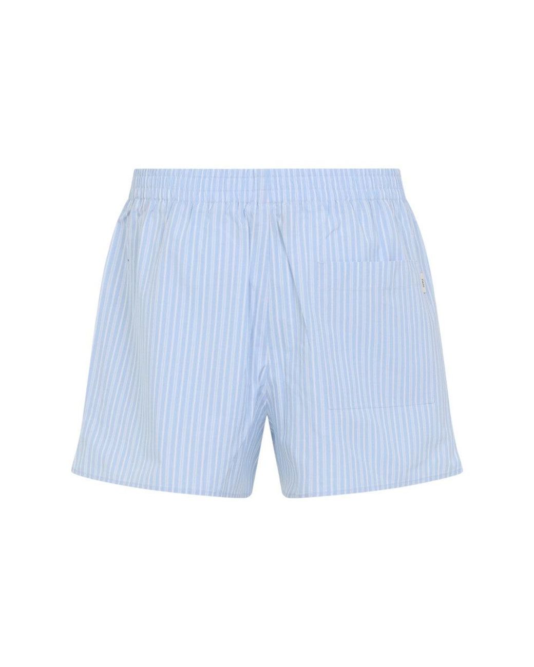 AMI Blue Short Shorts