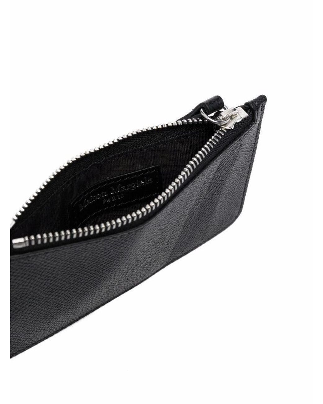 Maison Margiela Black Signature Wallet for men