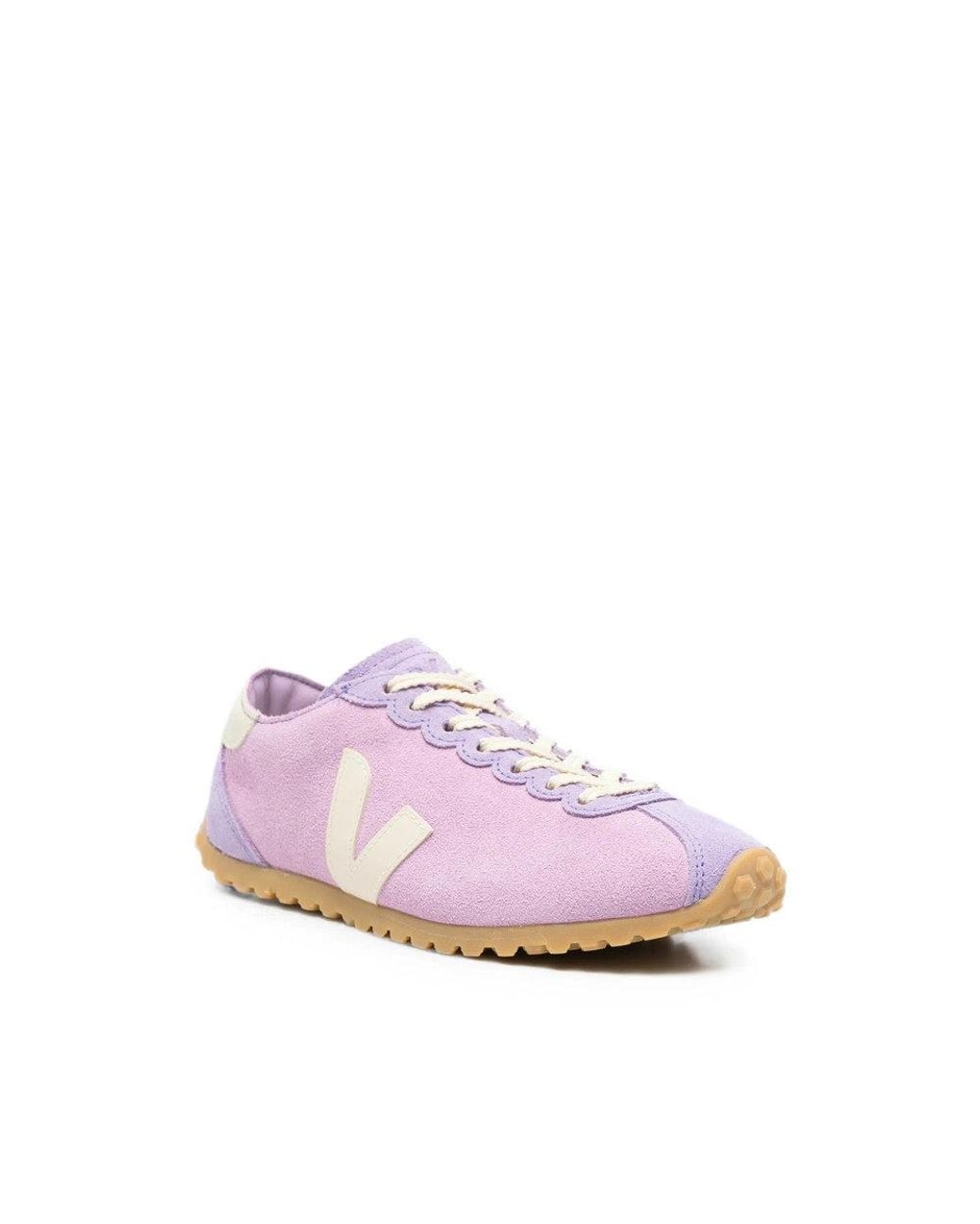 Veja Pink Logo Orchid Sneakers