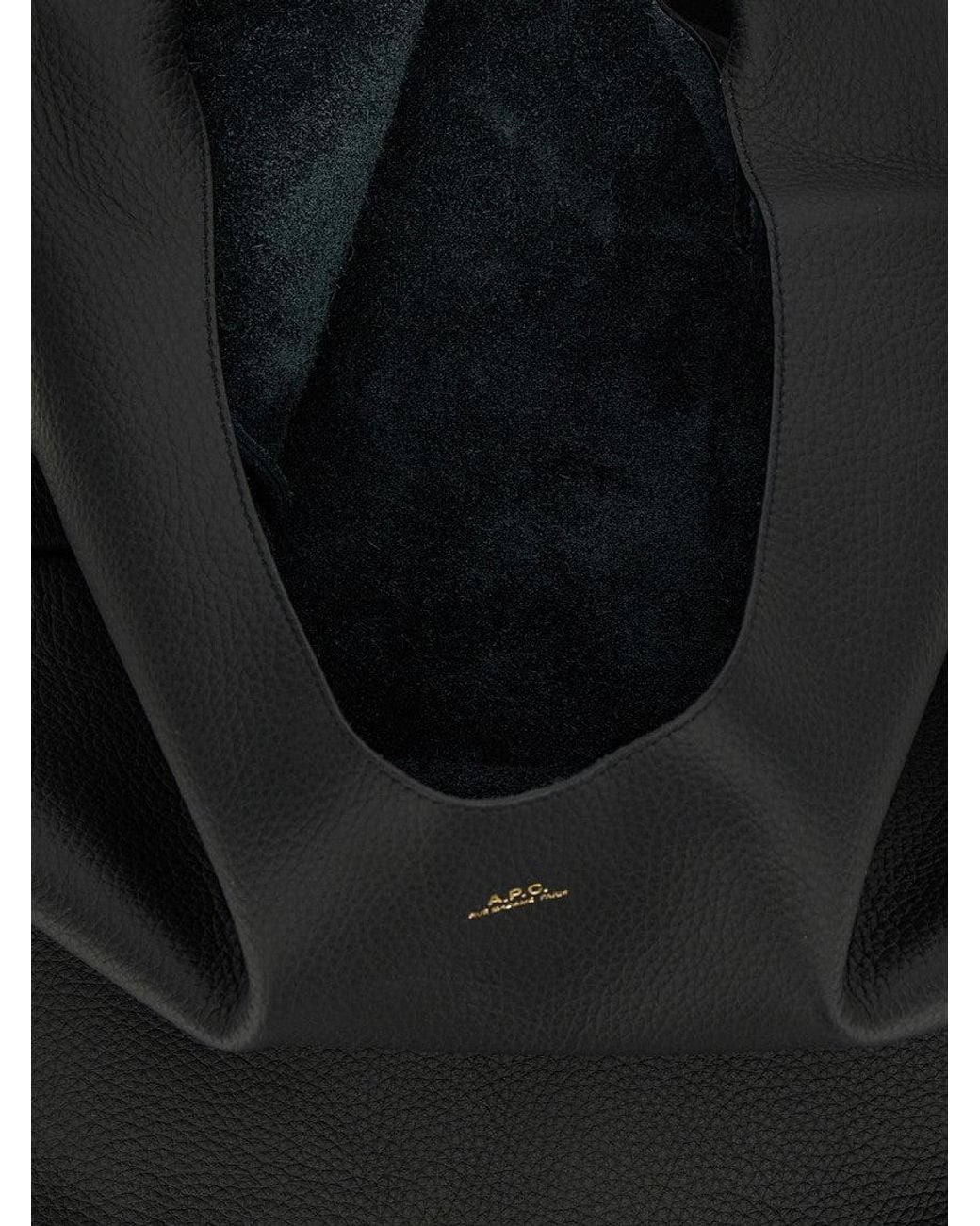 A.P.C. Black Le Neige Shoulder Bag